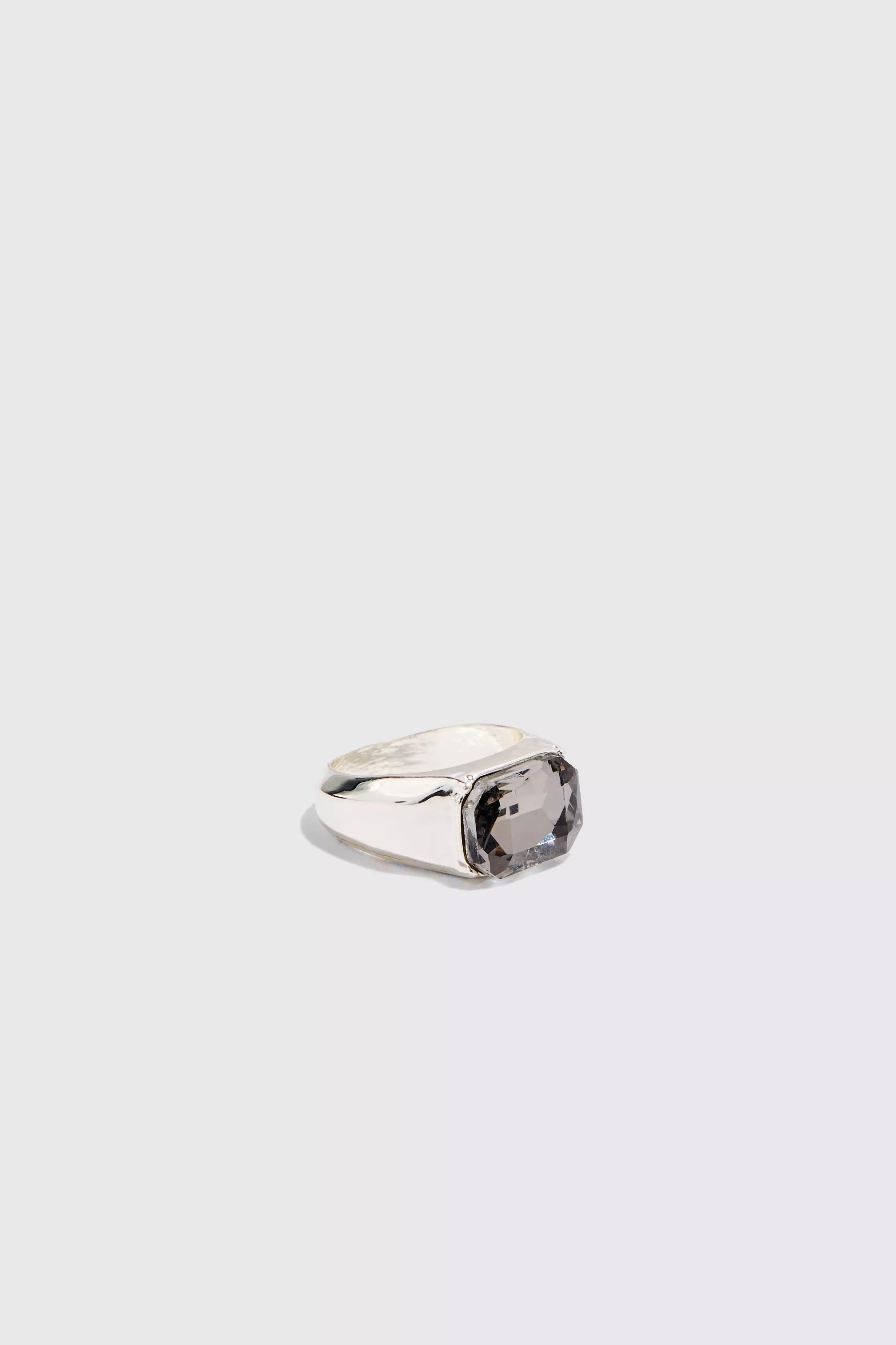 3 Pack Gem Stone Rings In Silver alternative image