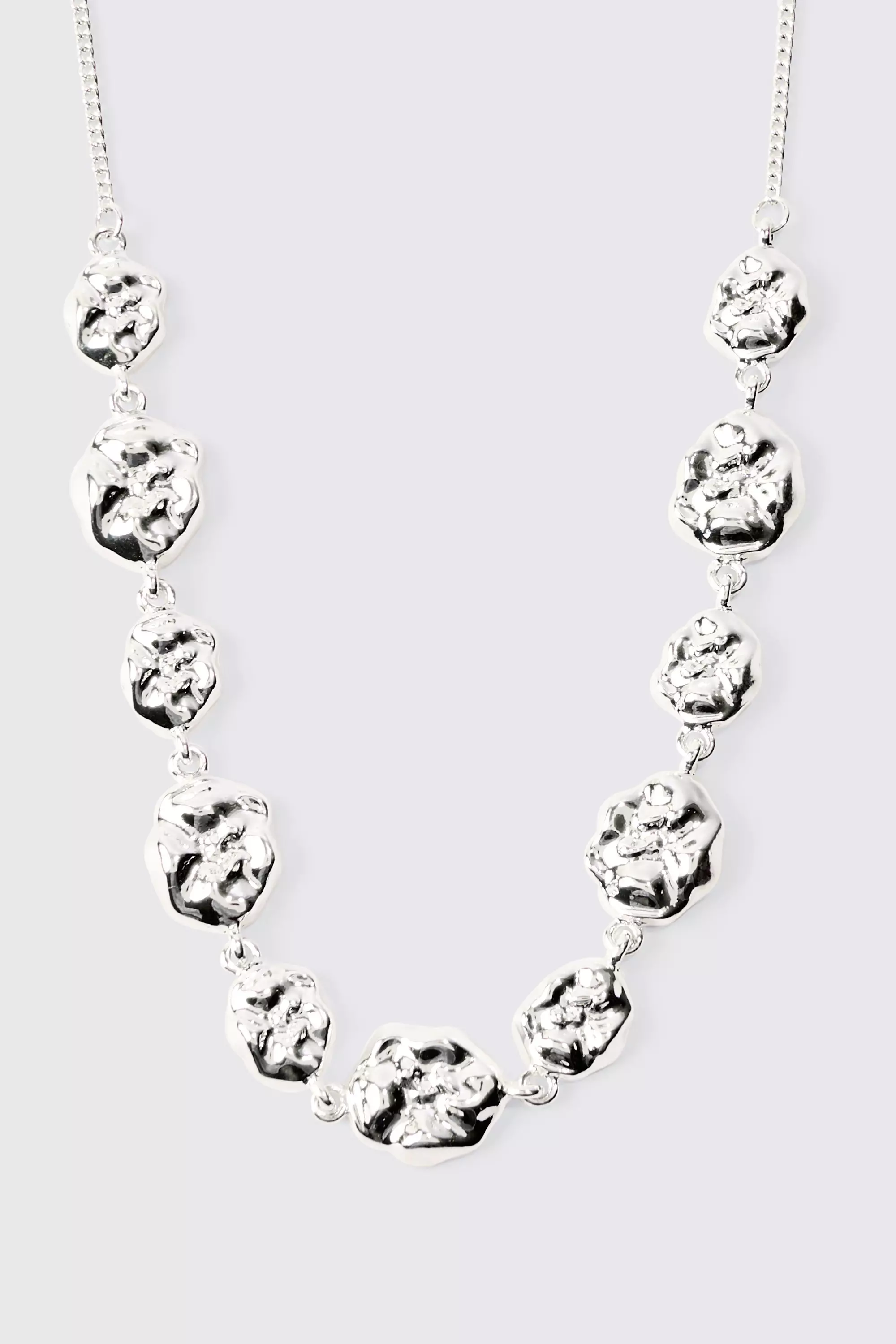 Collier épais à effet métallisé, Silver autre image