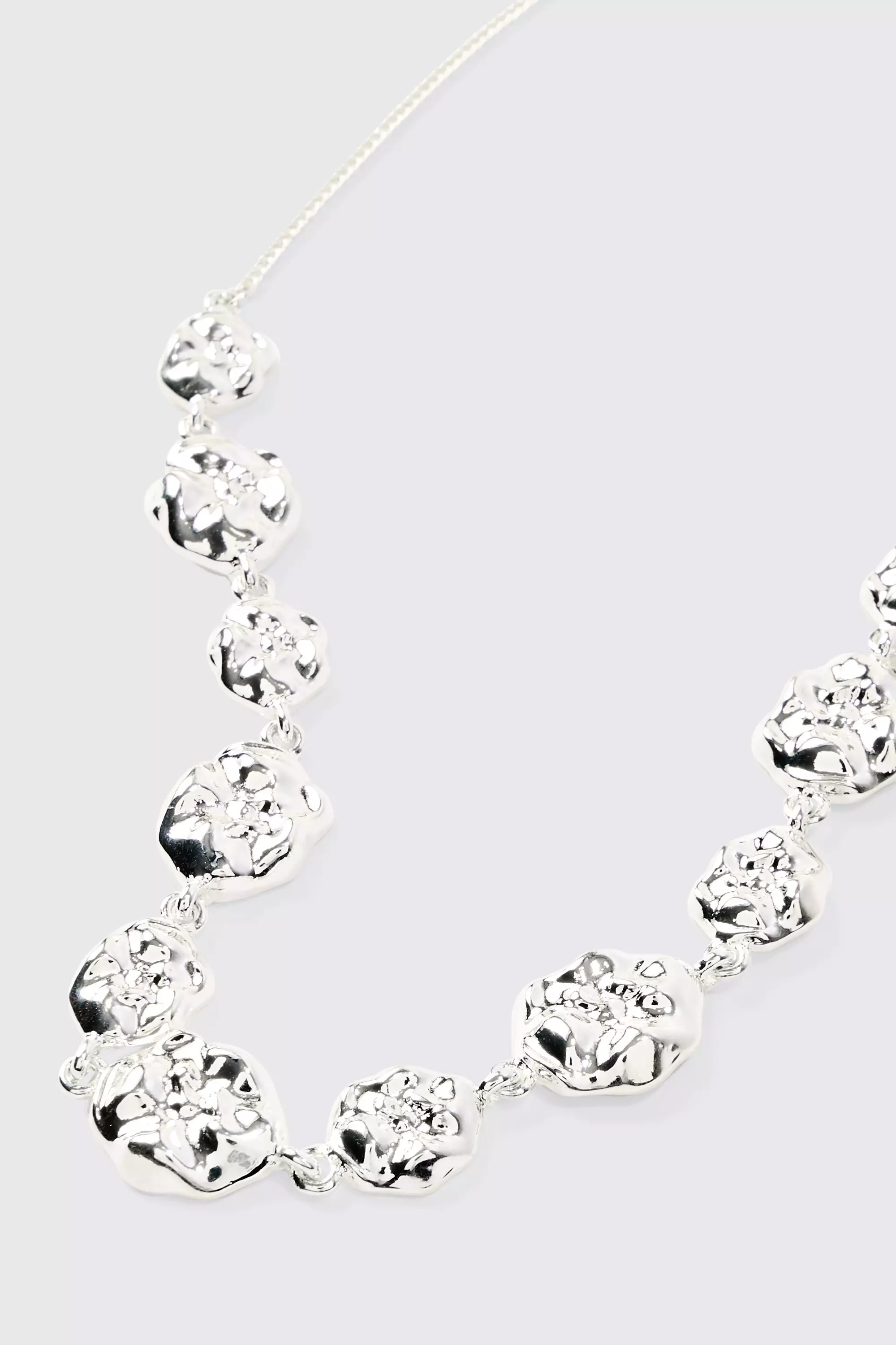 Collier épais à effet métallisé, Silver autre image