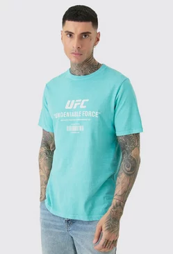 Green Tall Ufc Printed Licensed T-shirt In Green