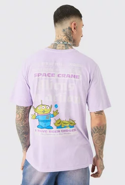 Tall Toy Story T-shirt In Lilac Lilac