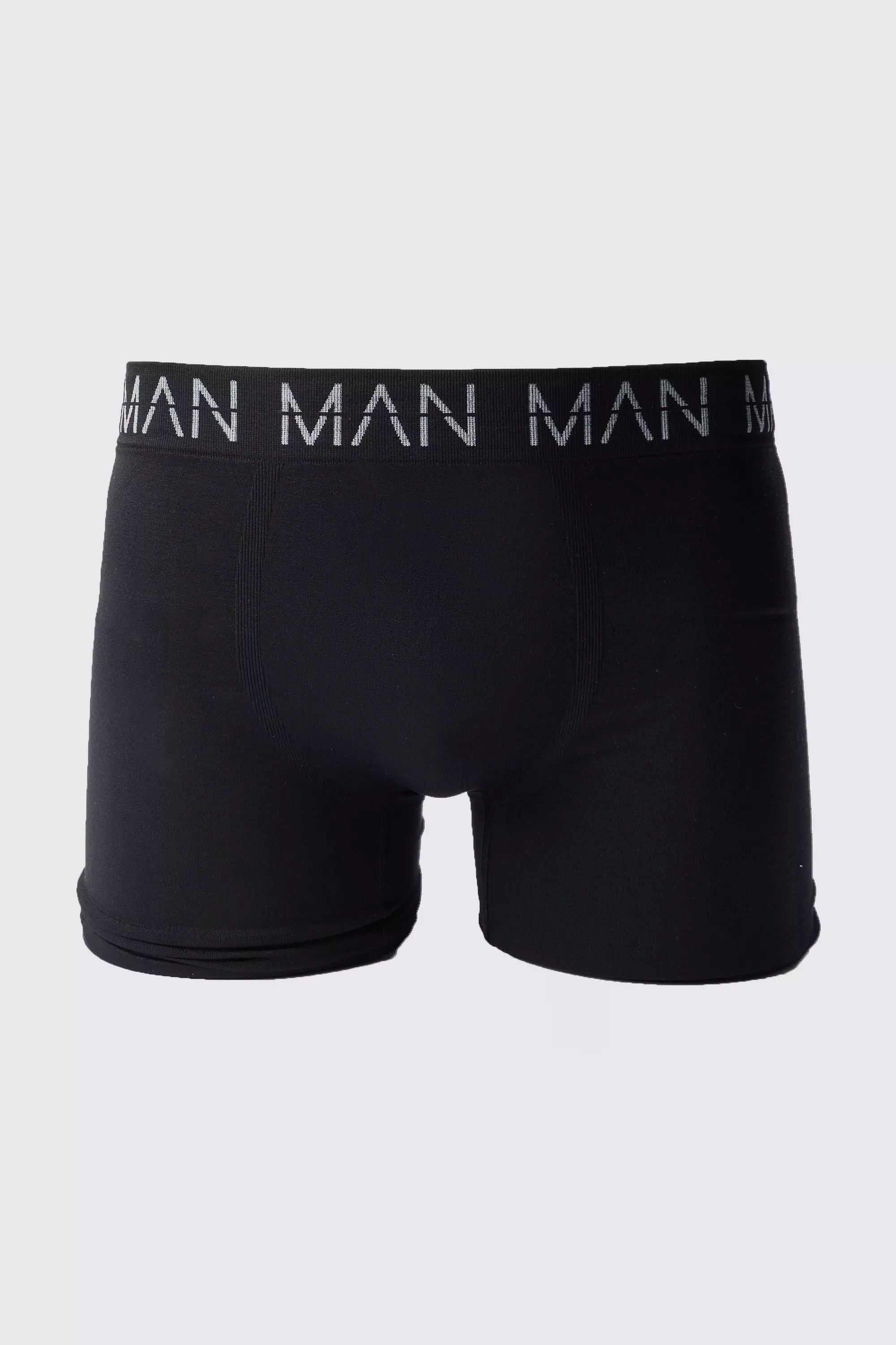 Black Man Active Seamless 7inch Long Boxer 3 Pack alternative image