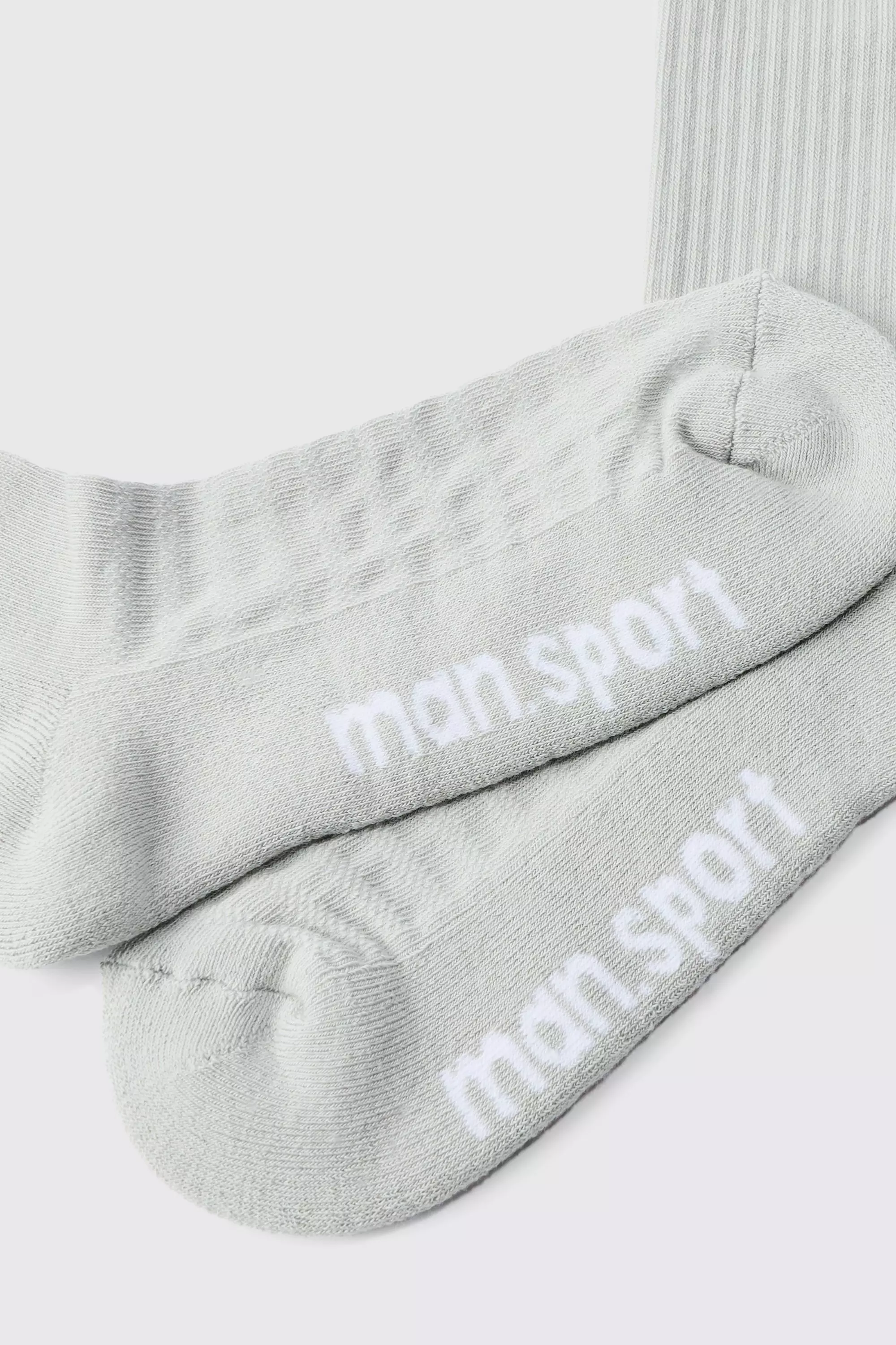 Chaussettes de sport - MAN, Light grey autre image