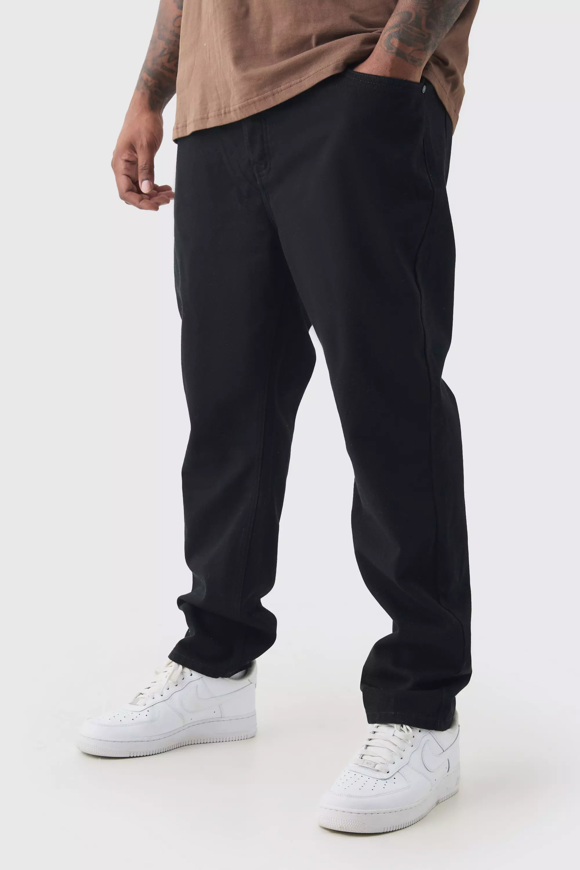 Grande taille - Jean slim rigide, True black autre image