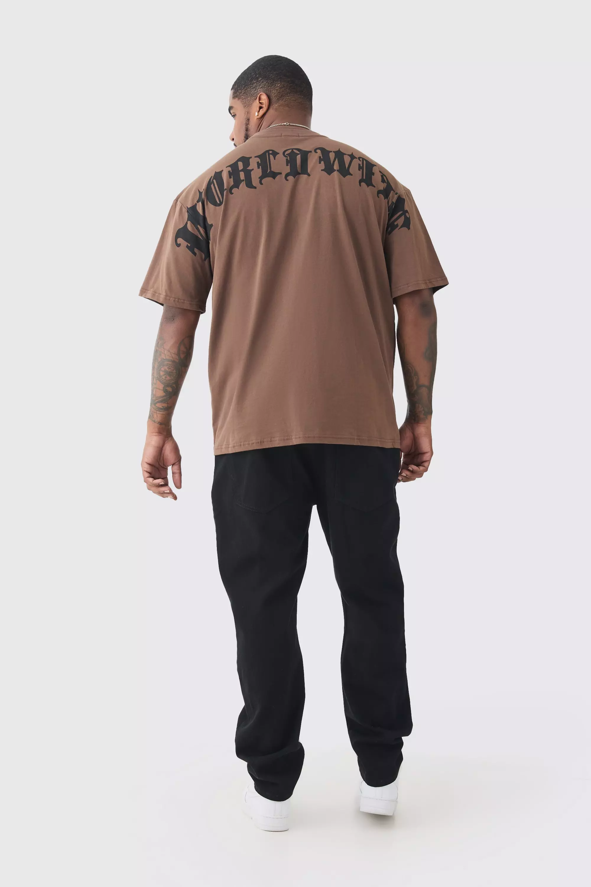 Grande taille - Jean slim rigide, True black autre image