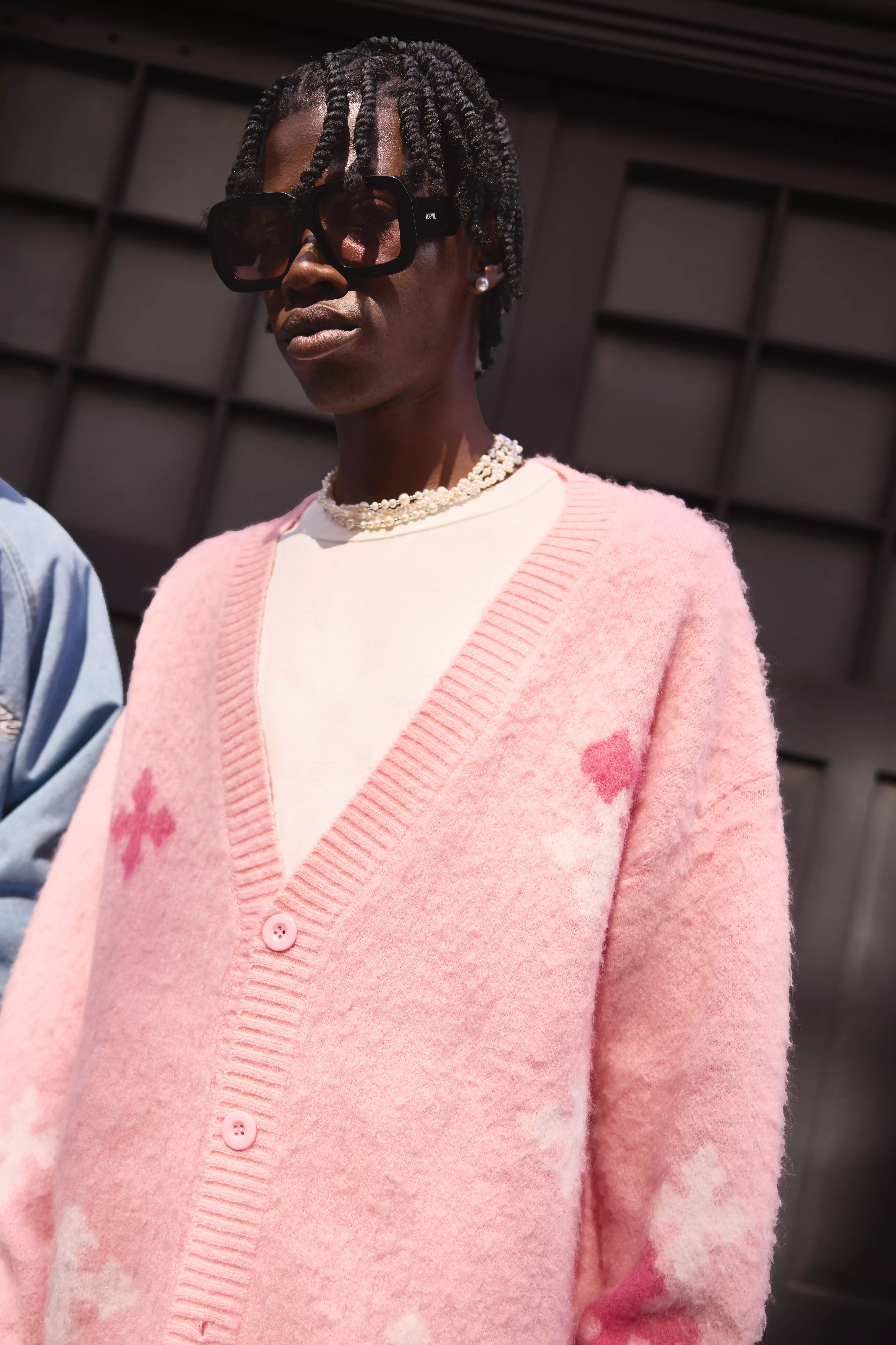 Oversized Cross Brushed Knitted Cardigan | boohooMAN USA