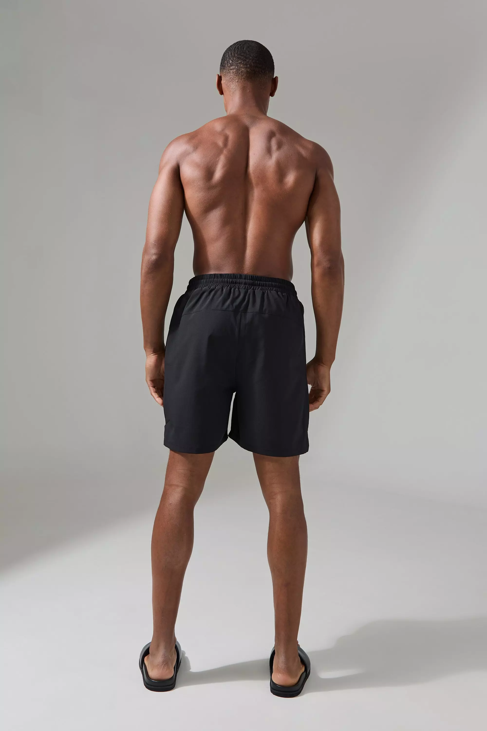 Active Training Dept.5inch Hybrid Regular Fit Swim Trunks | boohooMAN USA