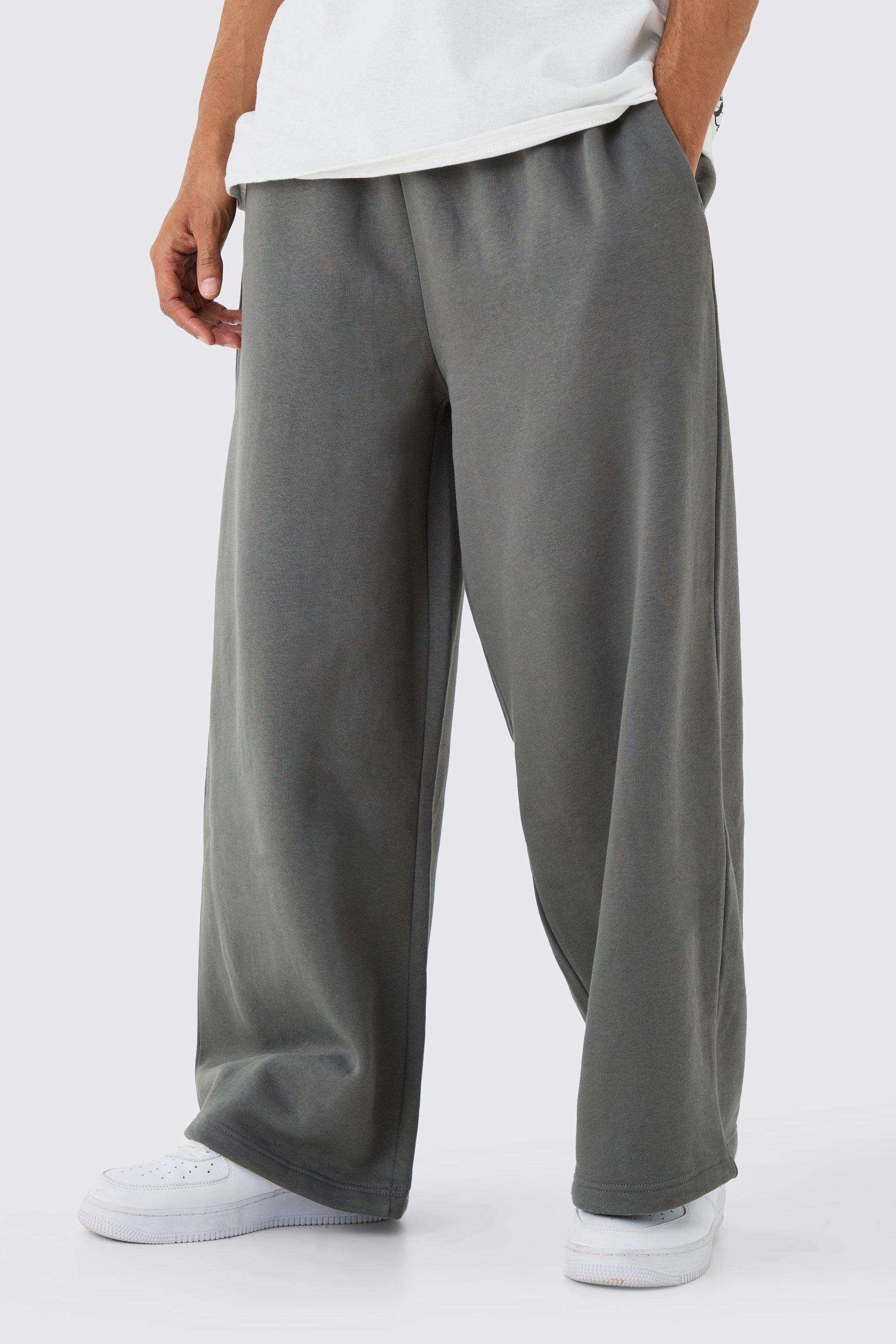 Mens Wide Leg Joggers Wide Leg Sweatpants boohooMAN IE