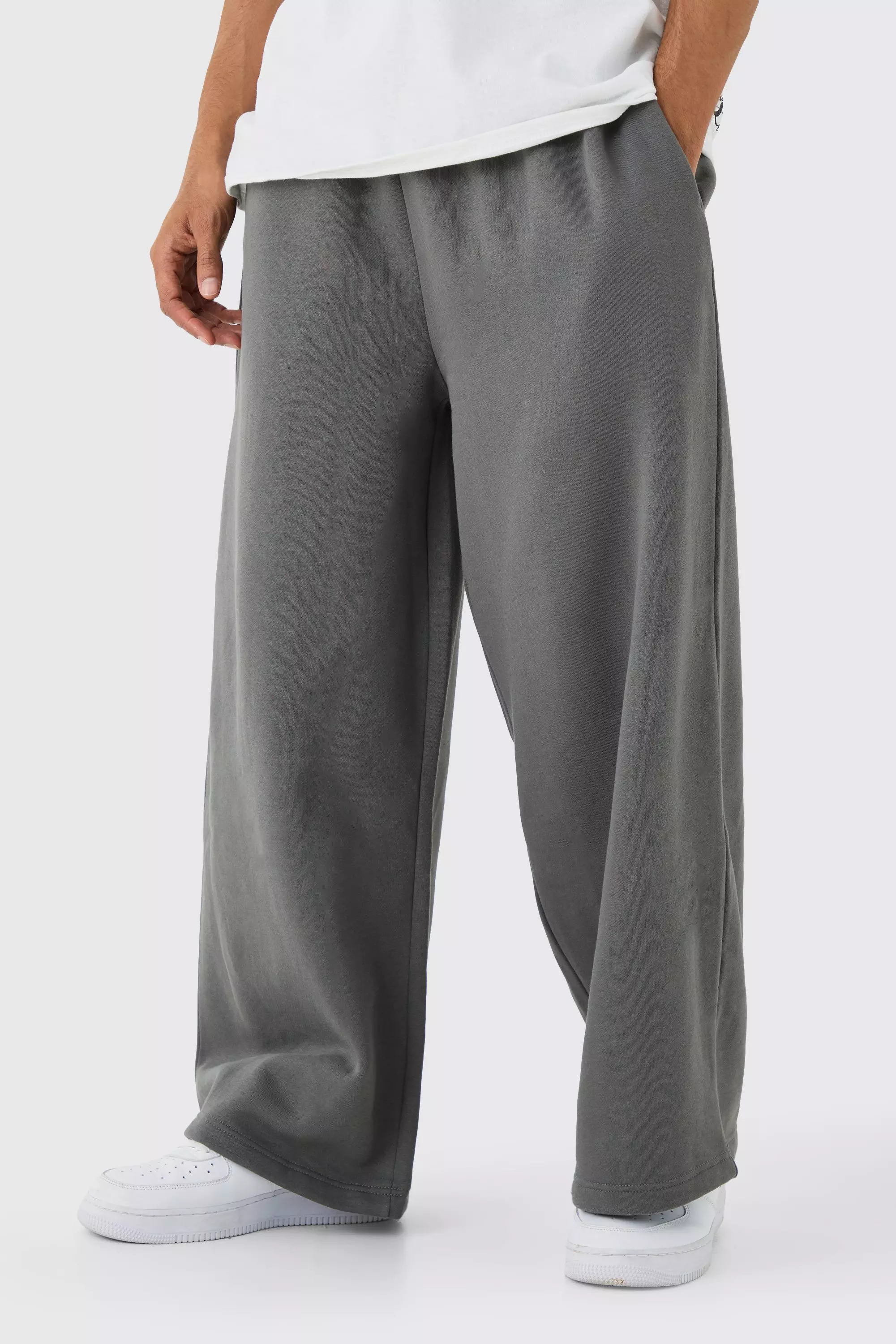 Mens joggers wide leg sale