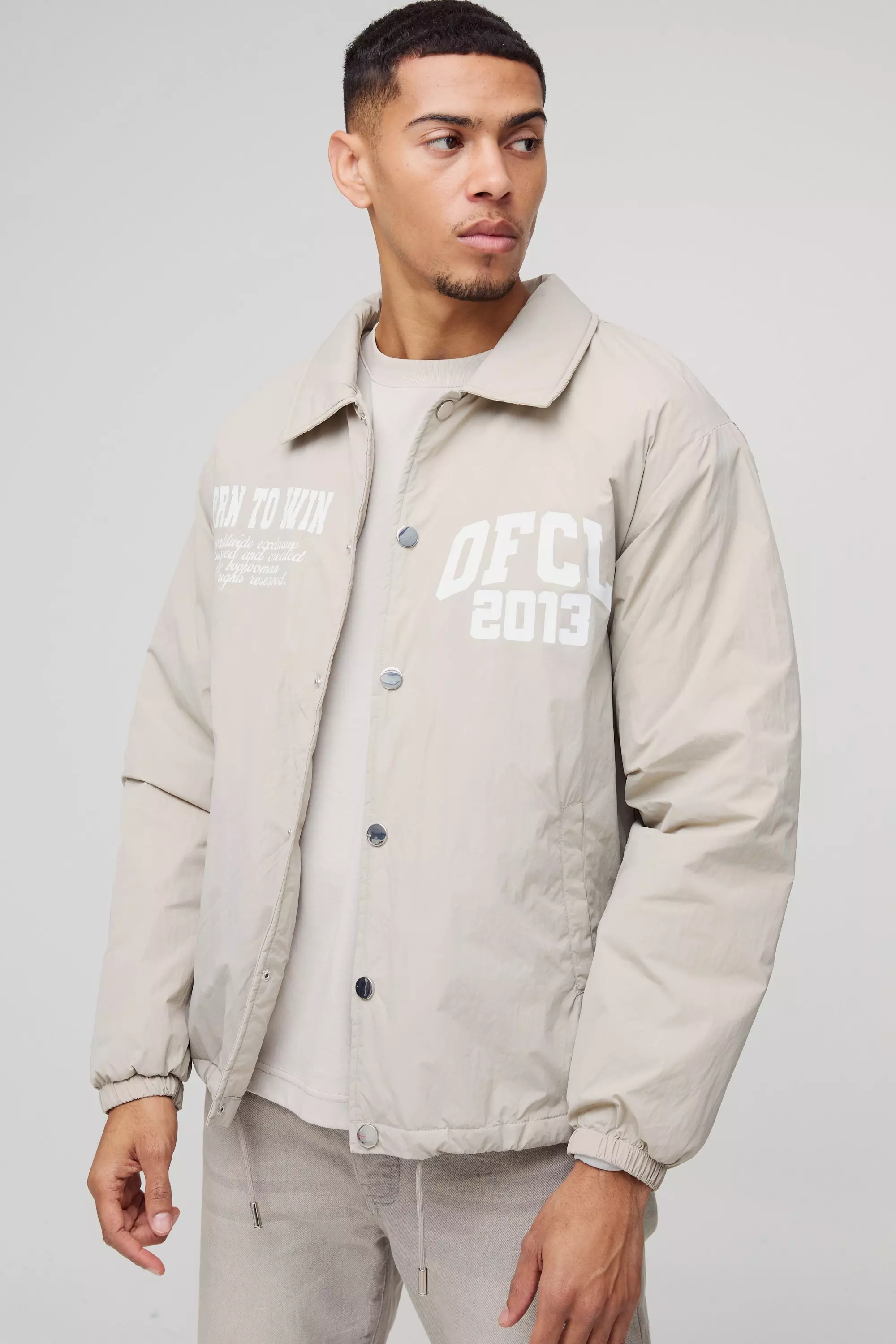 Official gepolsterte Nylon-Jacke, Stone alternatives Bild