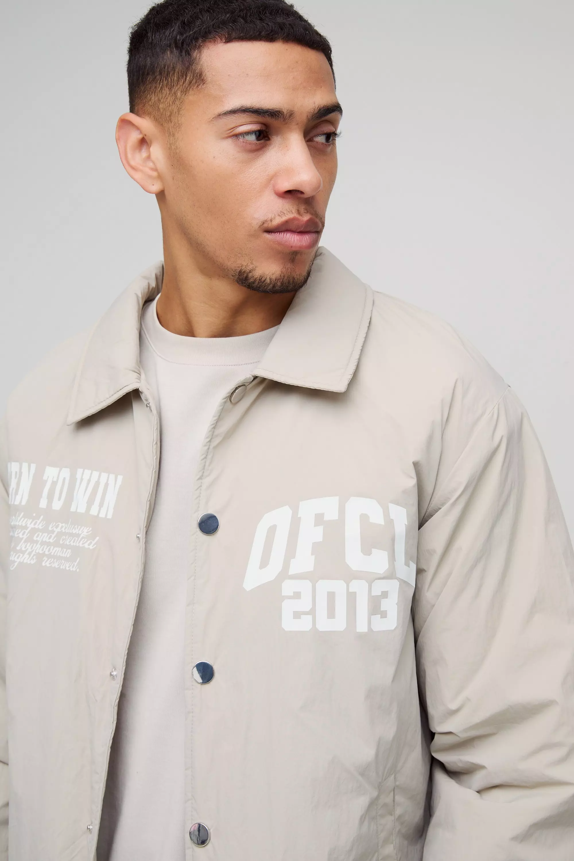 Official gepolsterte Nylon-Jacke, Stone alternatives Bild