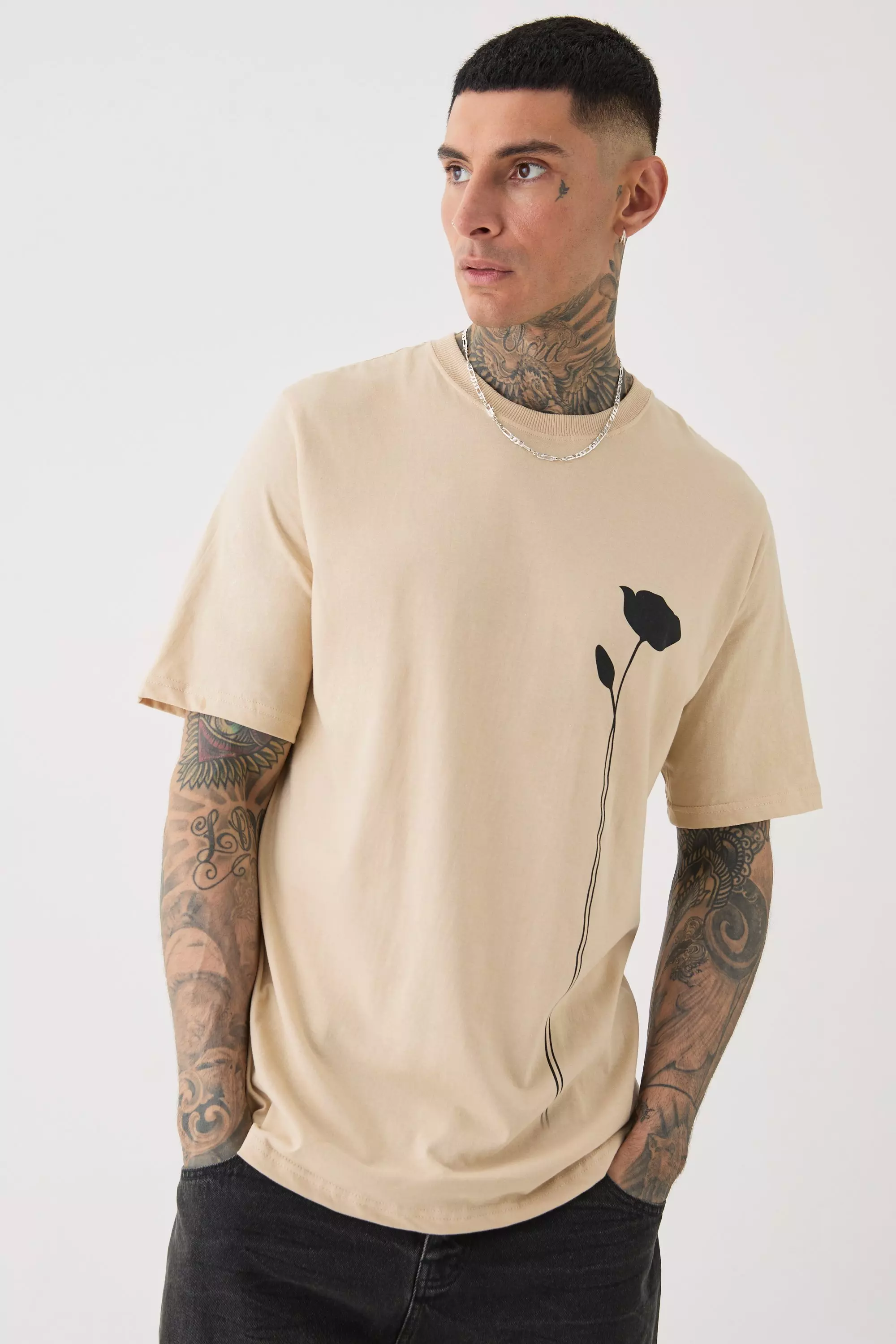 Tall t shirts mens sales