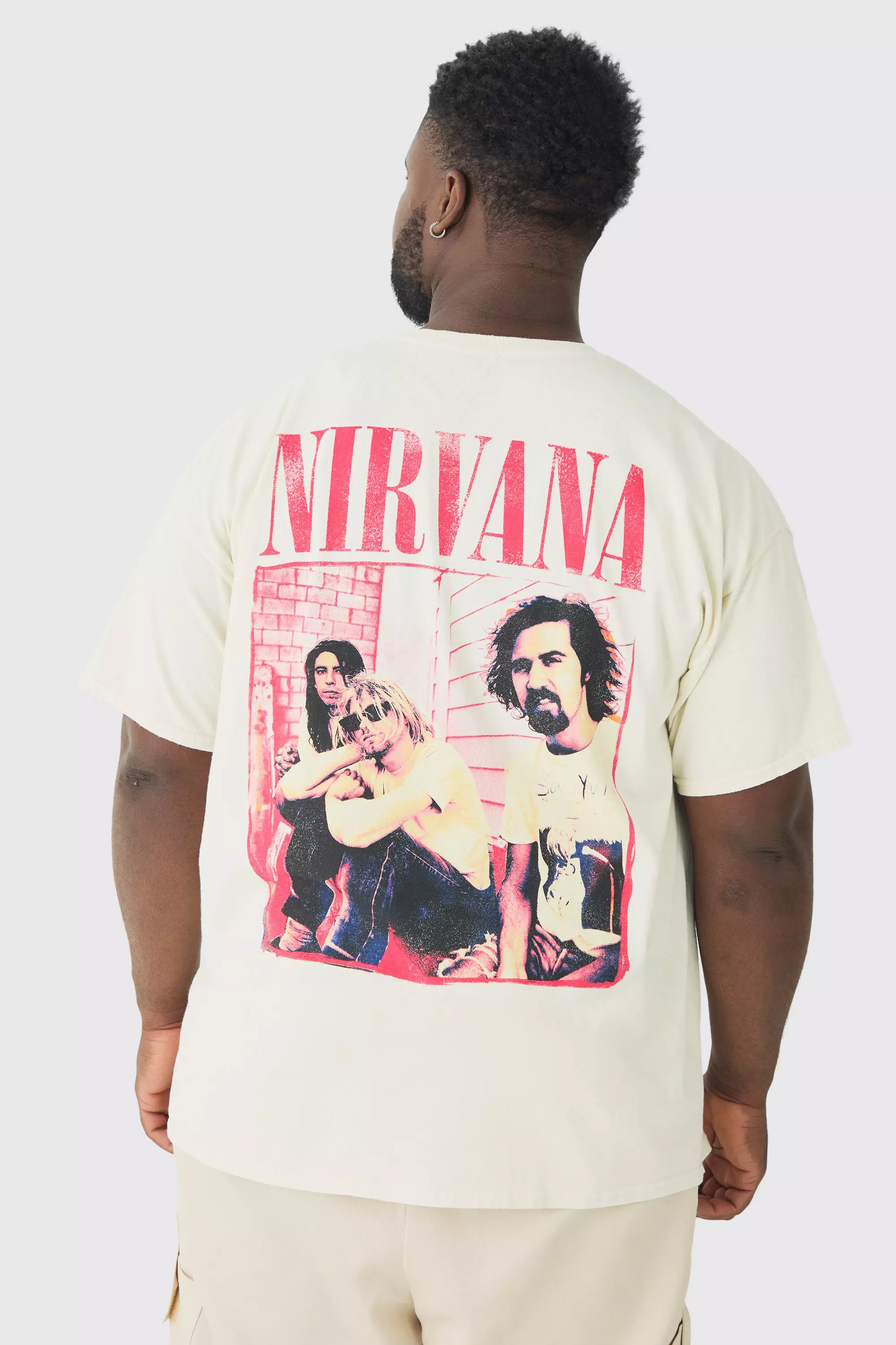 Plus Nirvana Wash License T-shirt Ecru