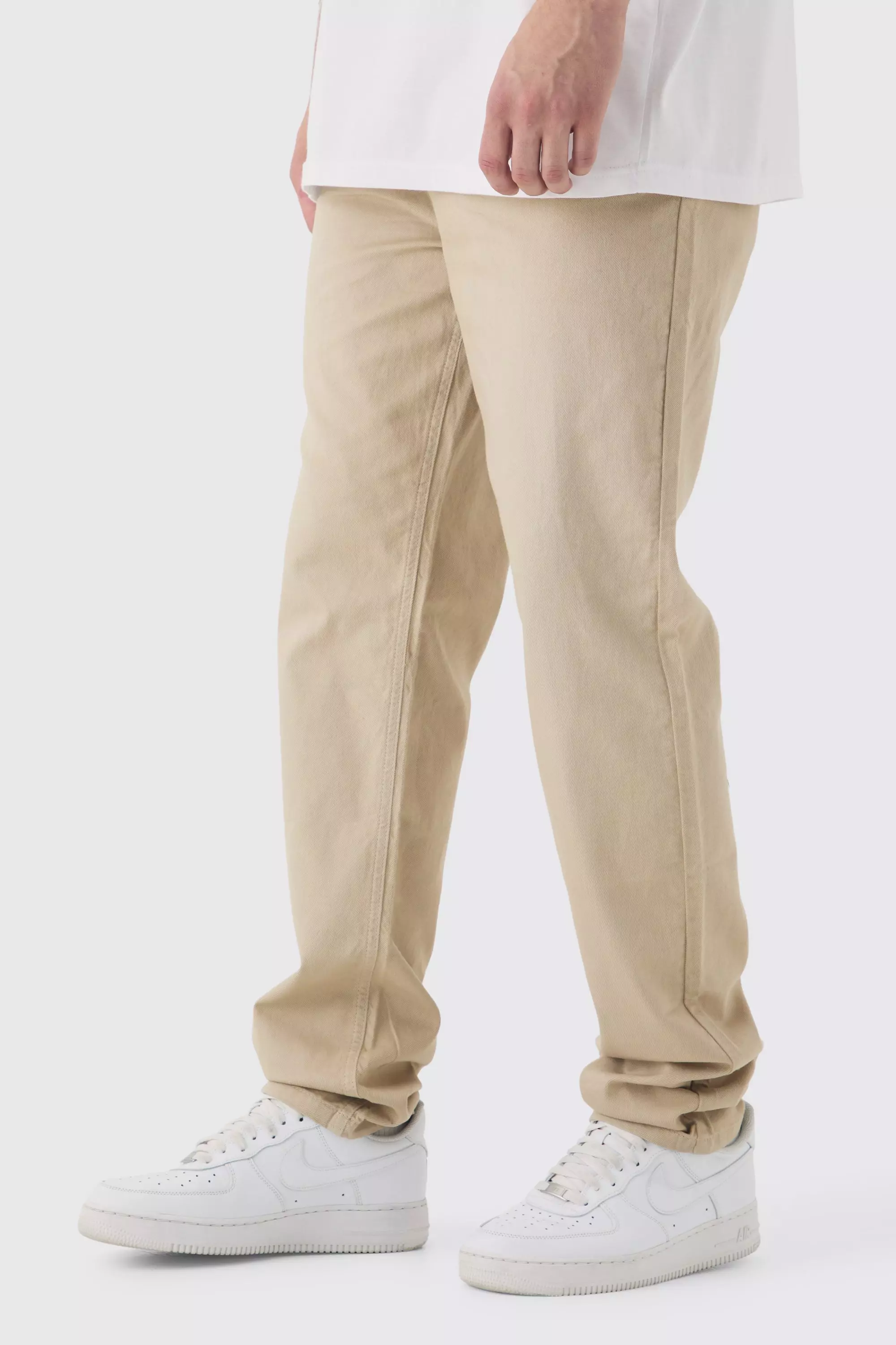 Tall Drawcord Tapered Fit Chino Stone