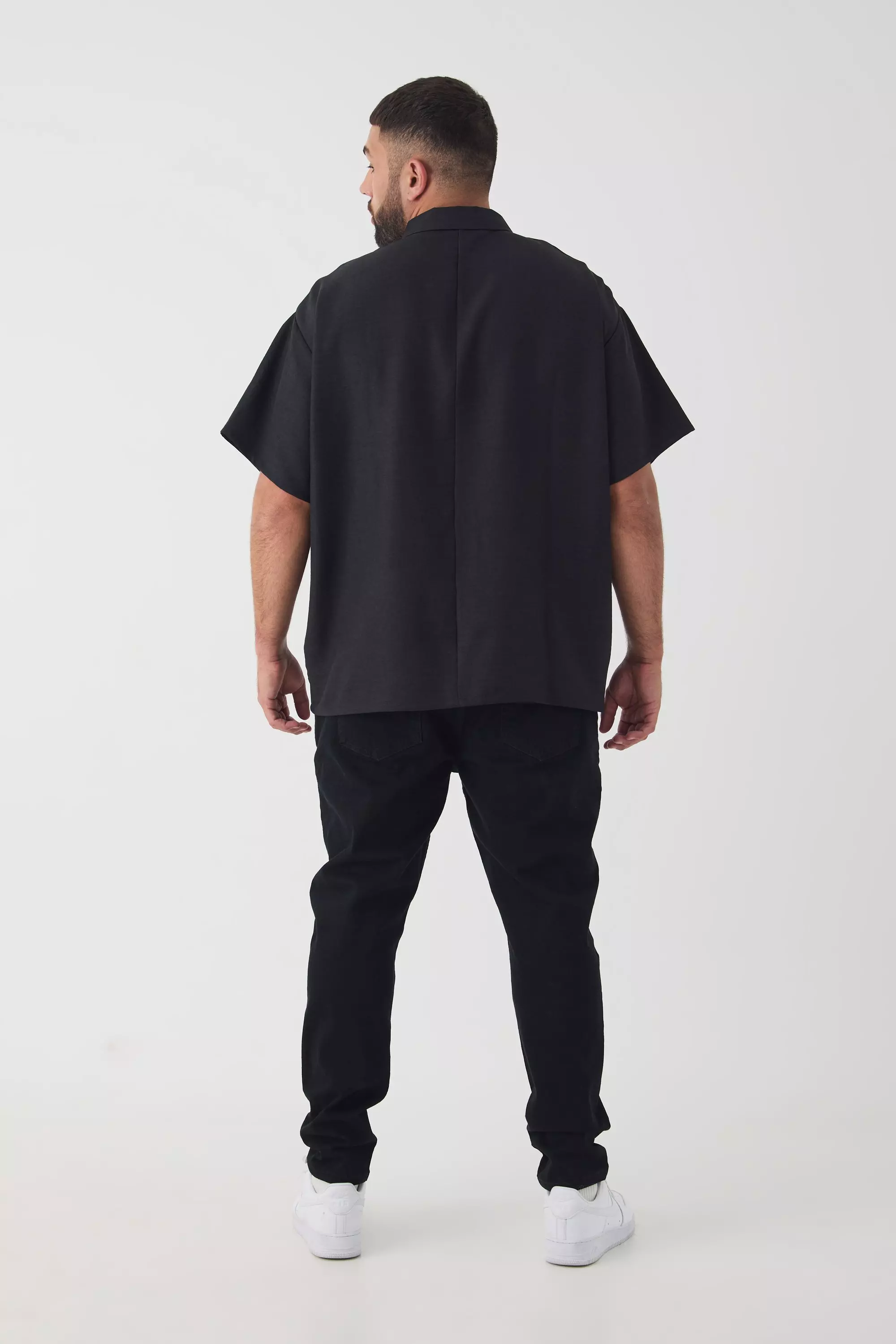 Plus Super Skinny Stretch Jean | boohooMAN USA