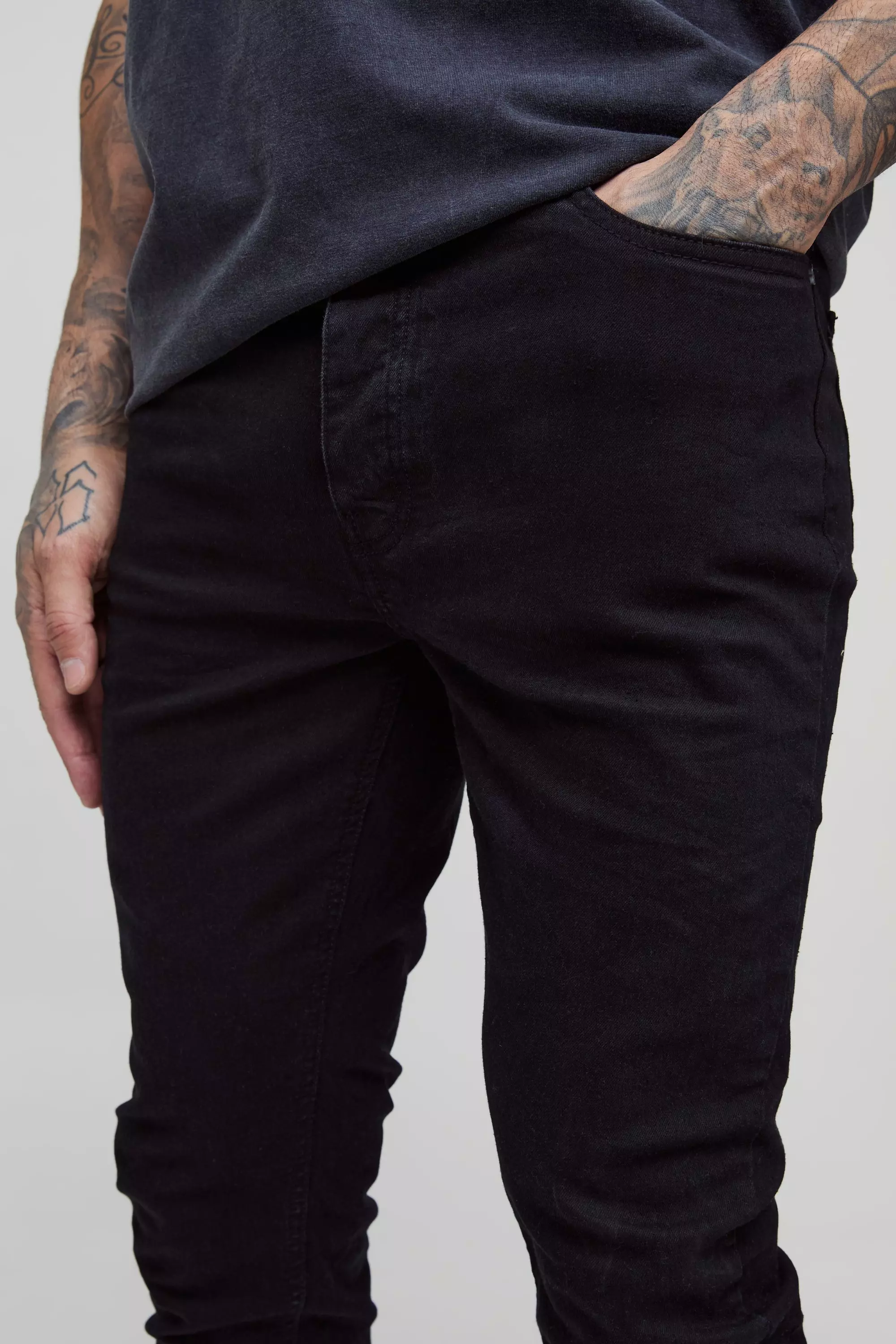 Tall Stretch Skinny Fit Jeans | boohooMAN USA
