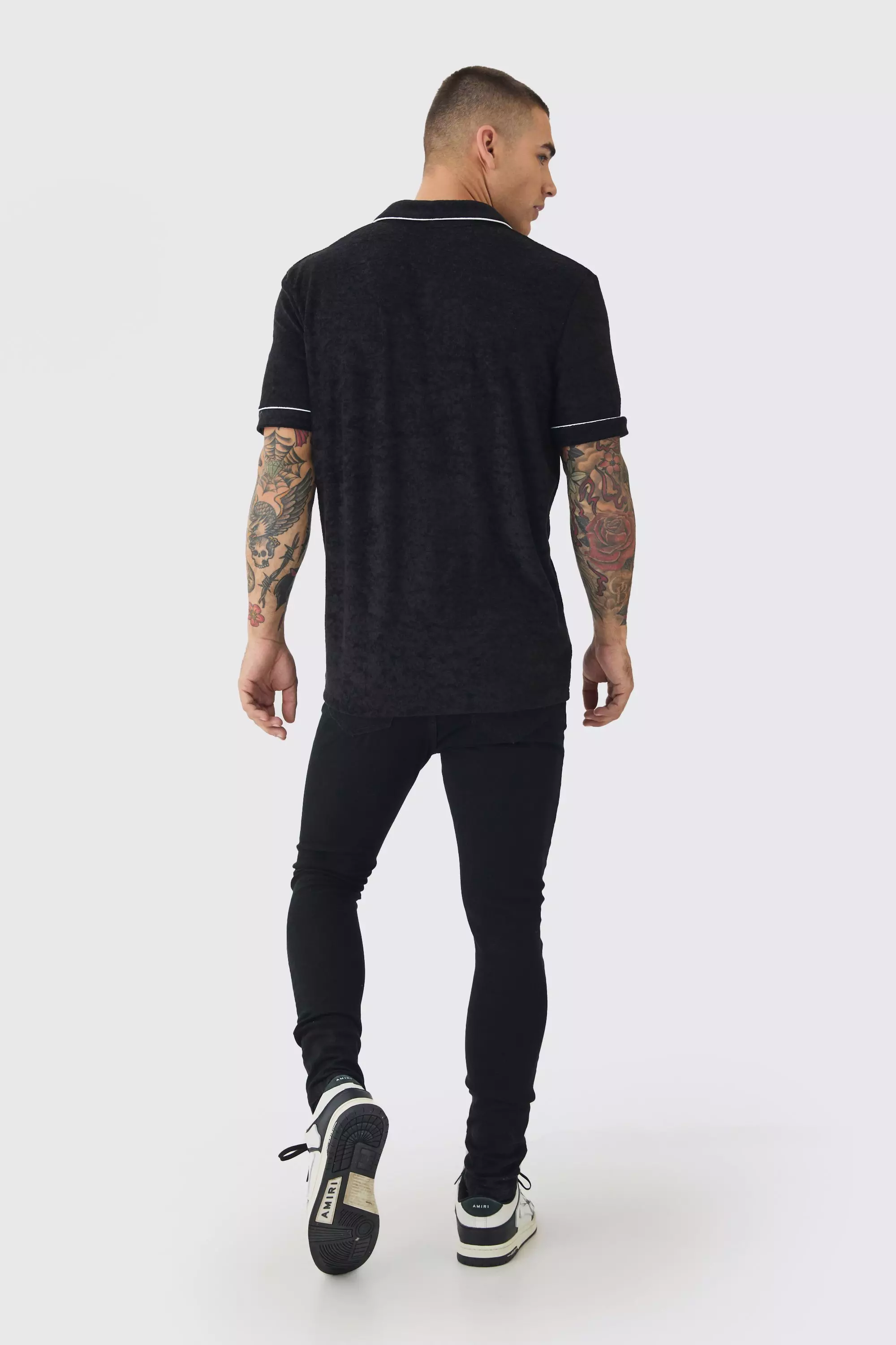 True black Zwarte Stretch Super Skinny Jeans alternatieve afbeelding