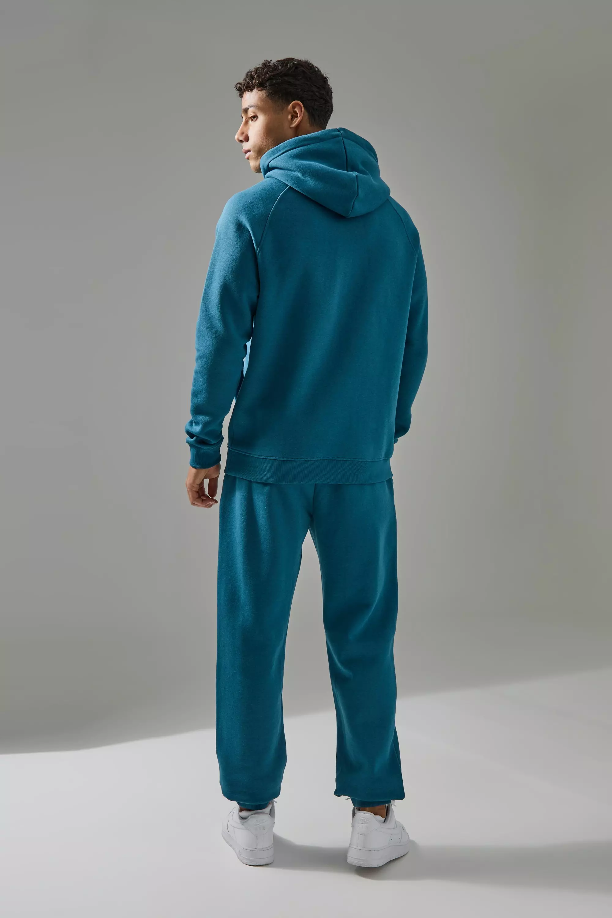 Teal Man Active Hoodie & Jogger Tracksuit alternative image