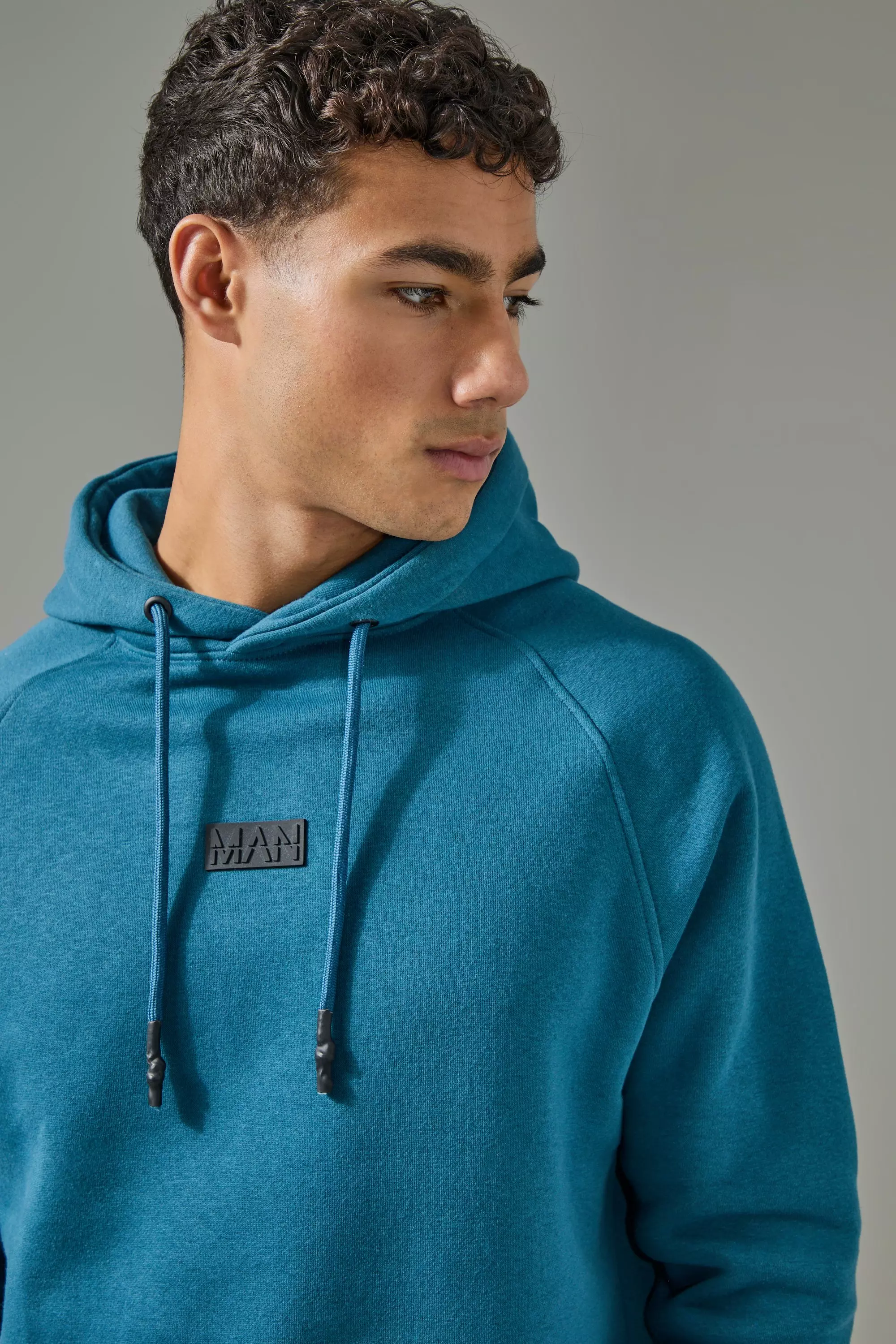 Teal Man Active Hoodie & Jogger Tracksuit alternative image
