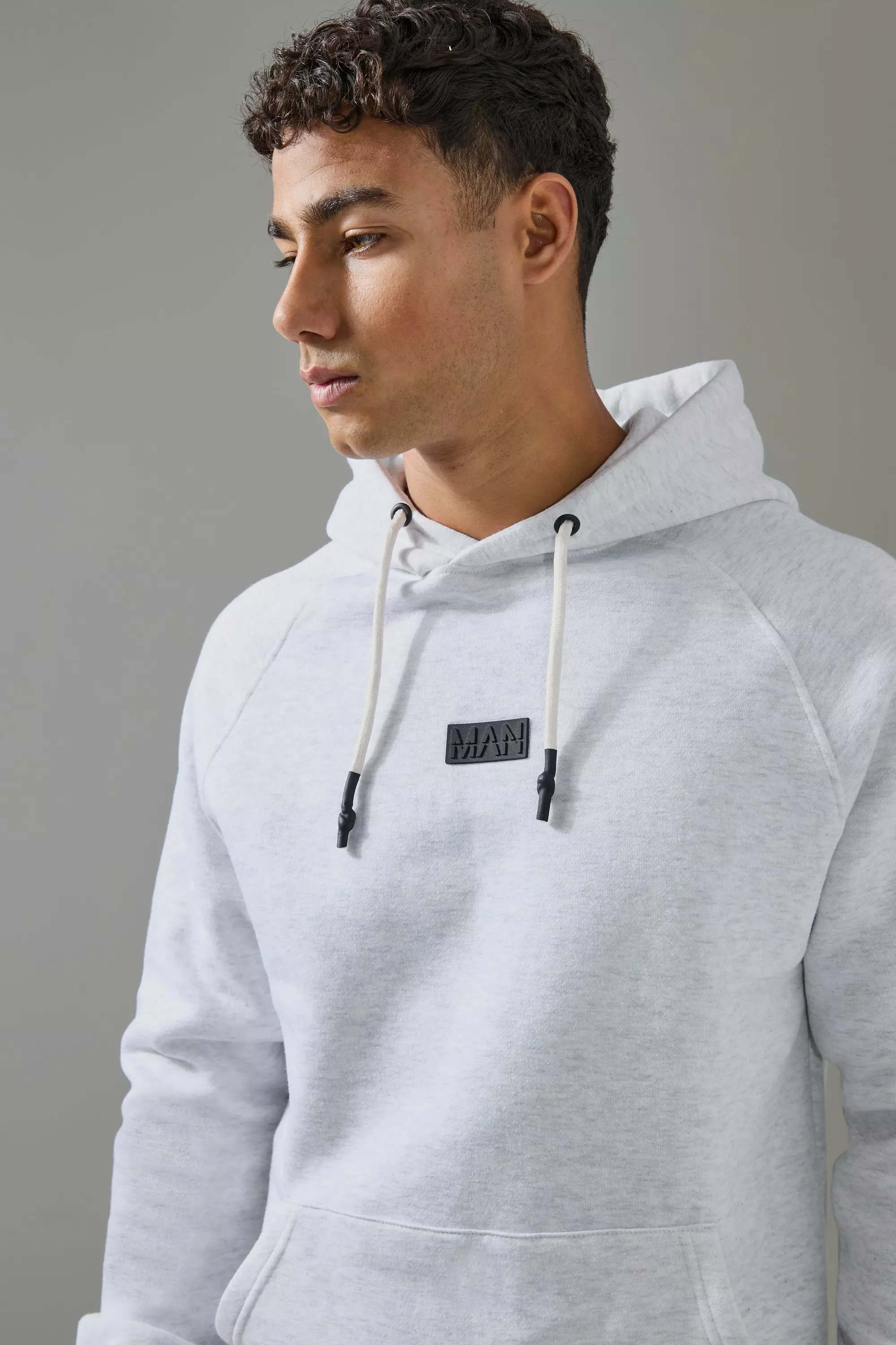 Man Active Gym Training Hoodie & Short Set | boohooMAN USA