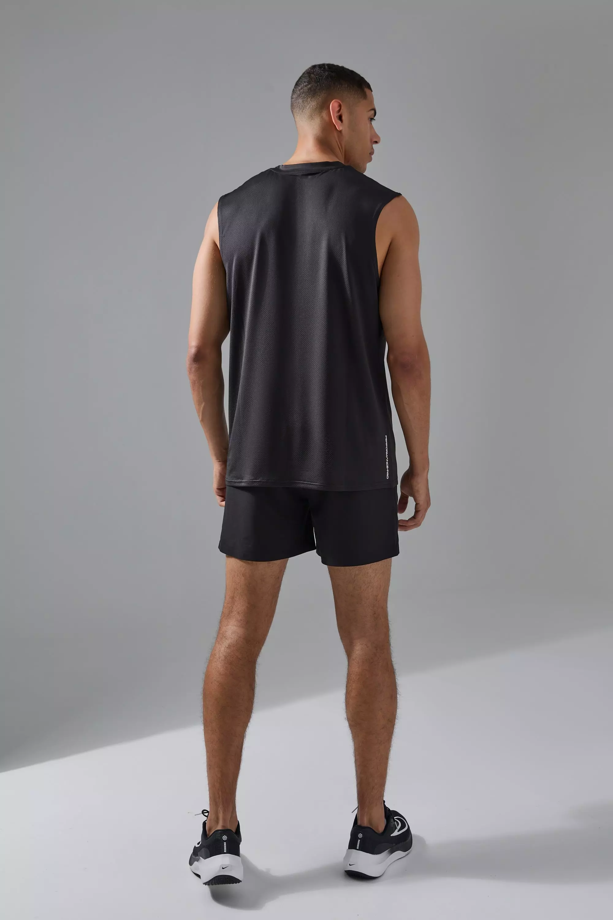 Black Man Active Performance Pro Gym Tank alternative image