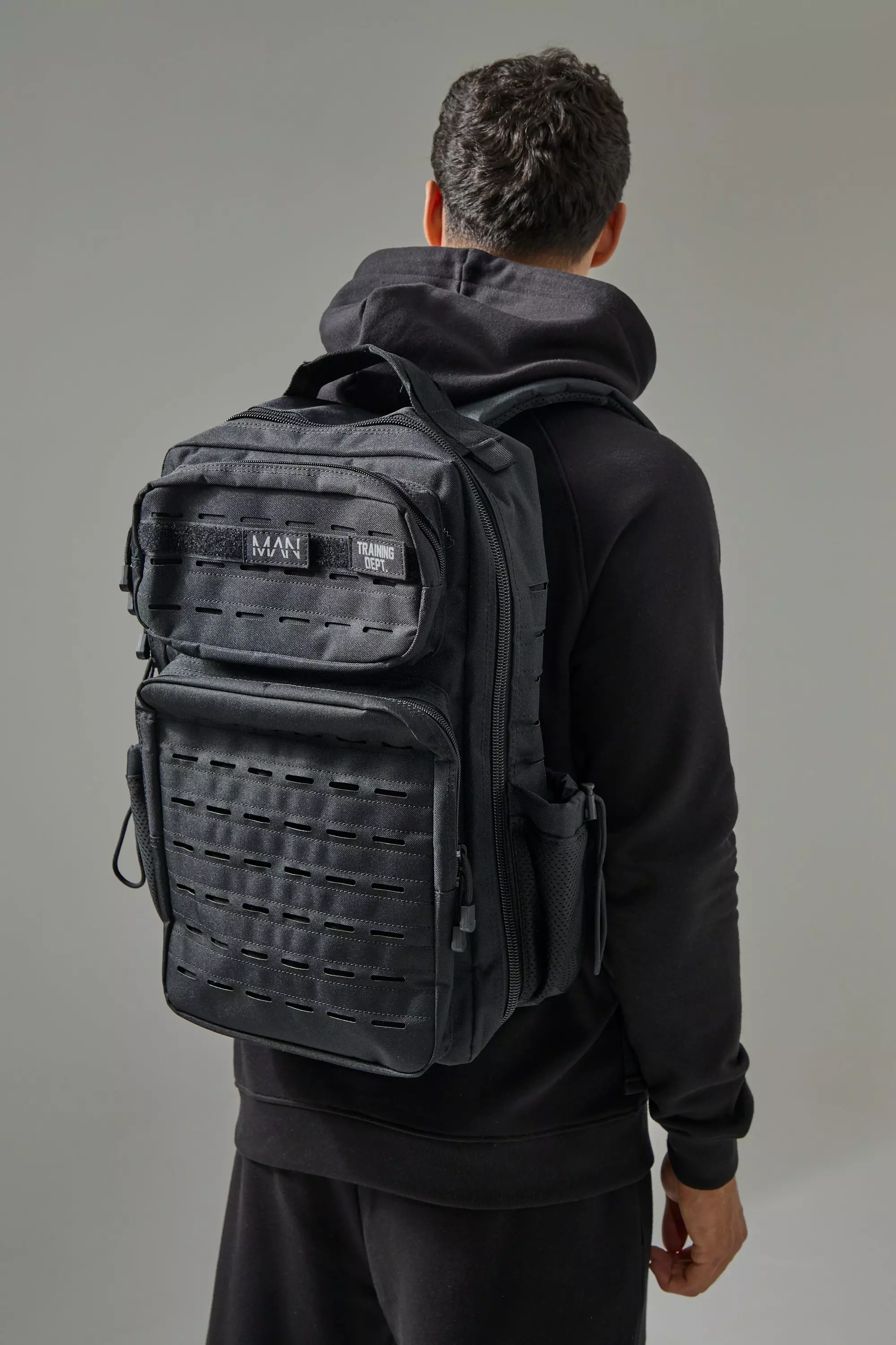 Man Active Training Dept Gym Taktik Rucksack boohooMAN DE