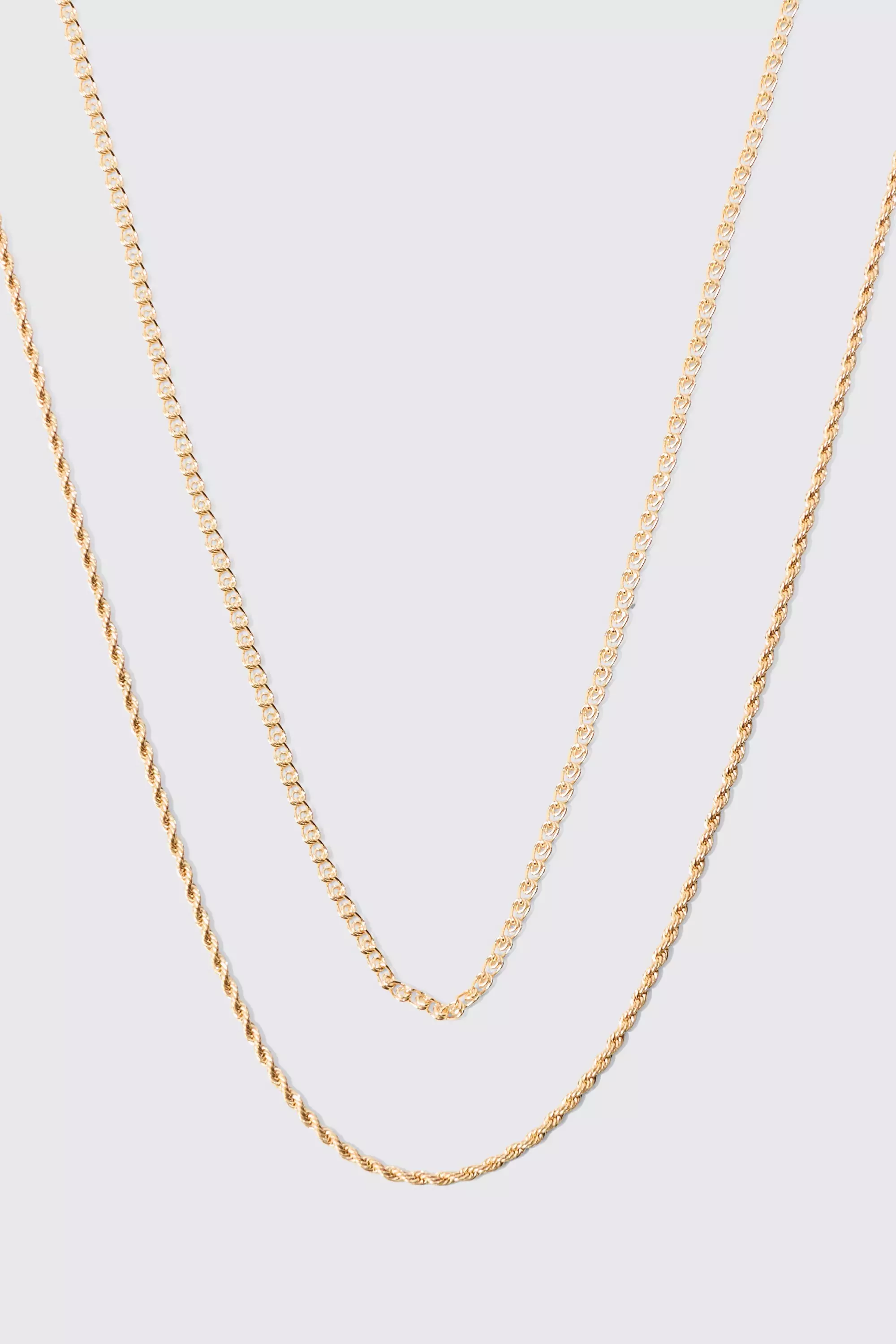 Collana A Catena A Più Fili, Gold immagine alternativa