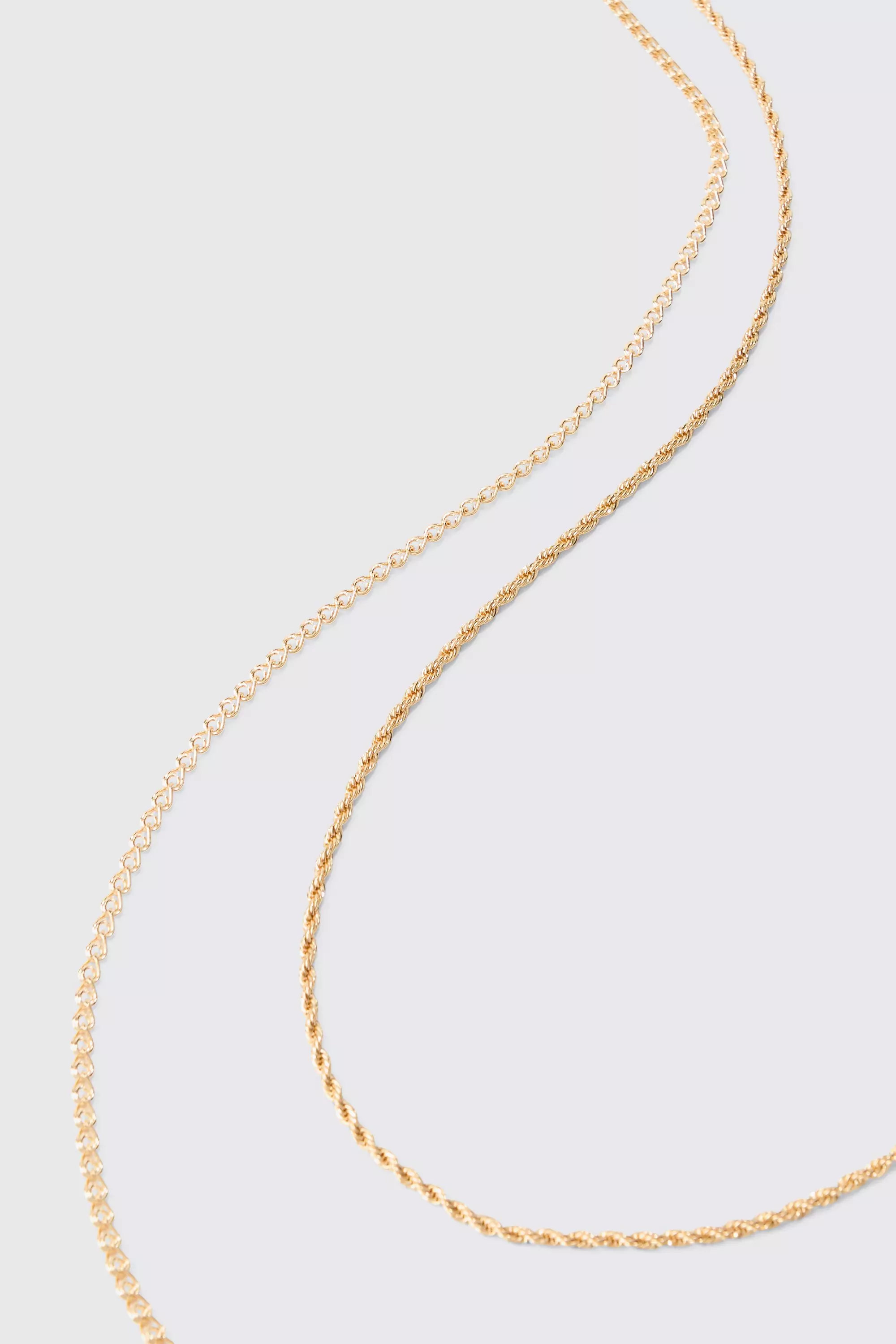 Collana A Catena A Più Fili, Gold immagine alternativa