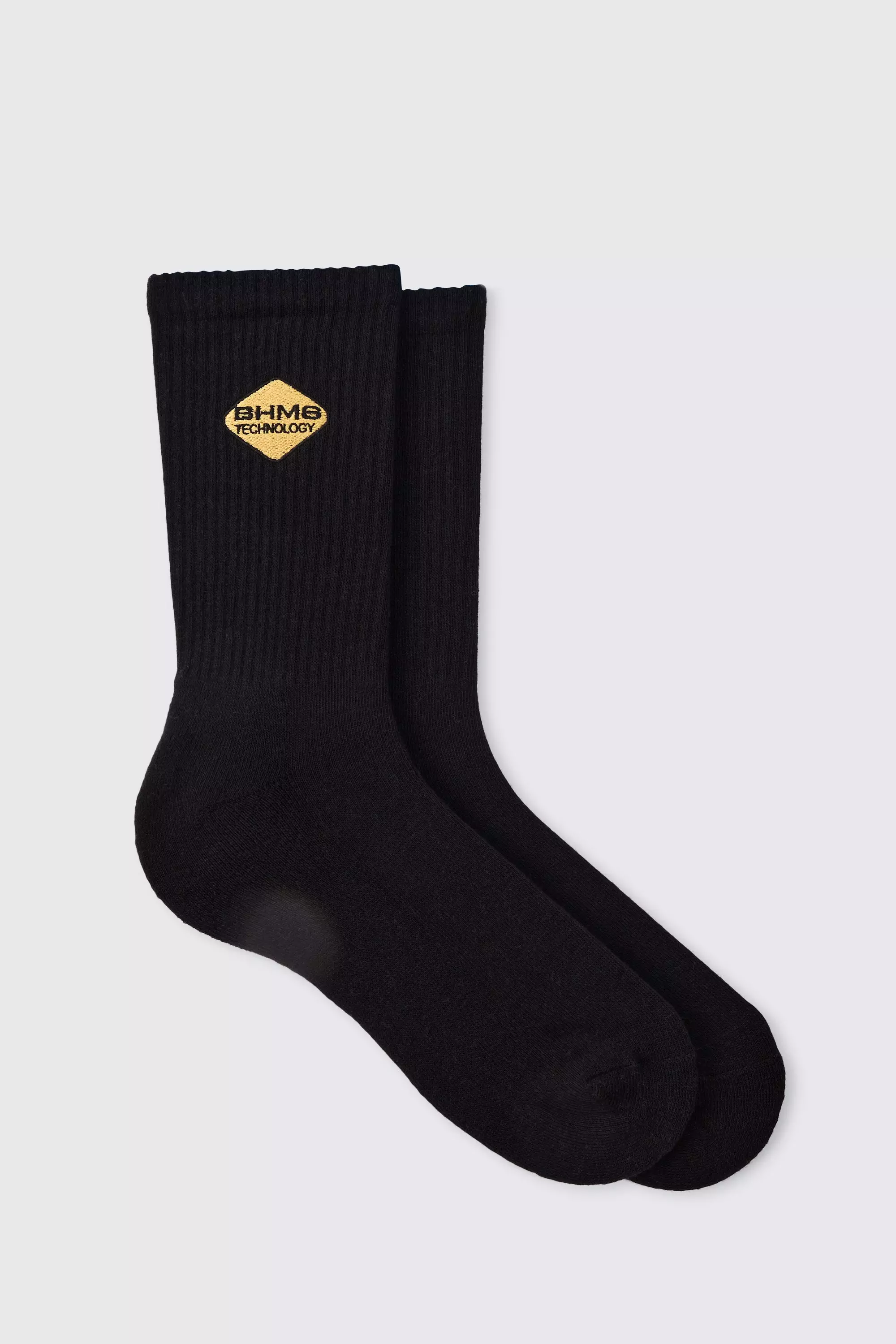 Moto BHMS Embroidered Socks Black