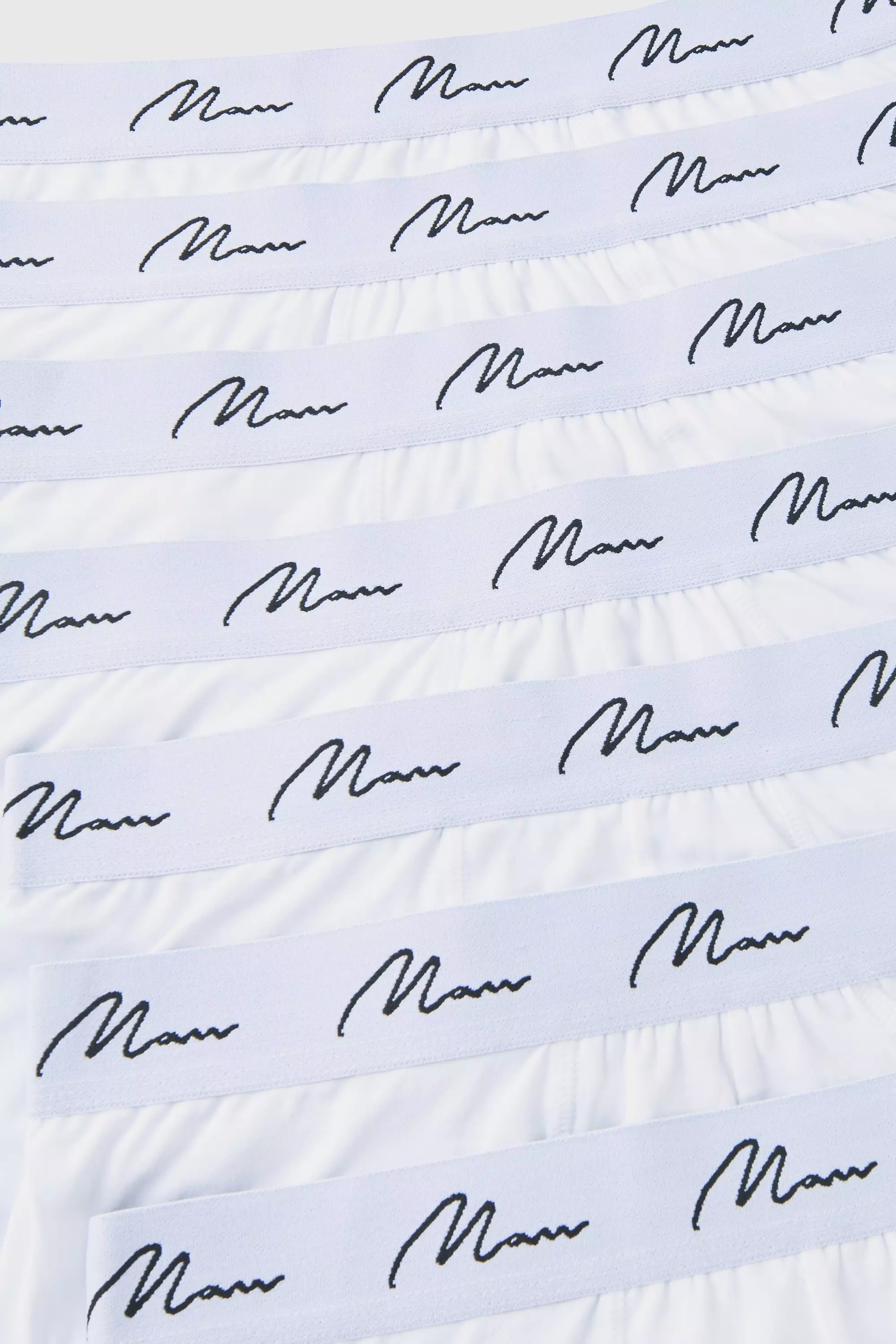 White 7 Pack Man Signature Trunks alternative image