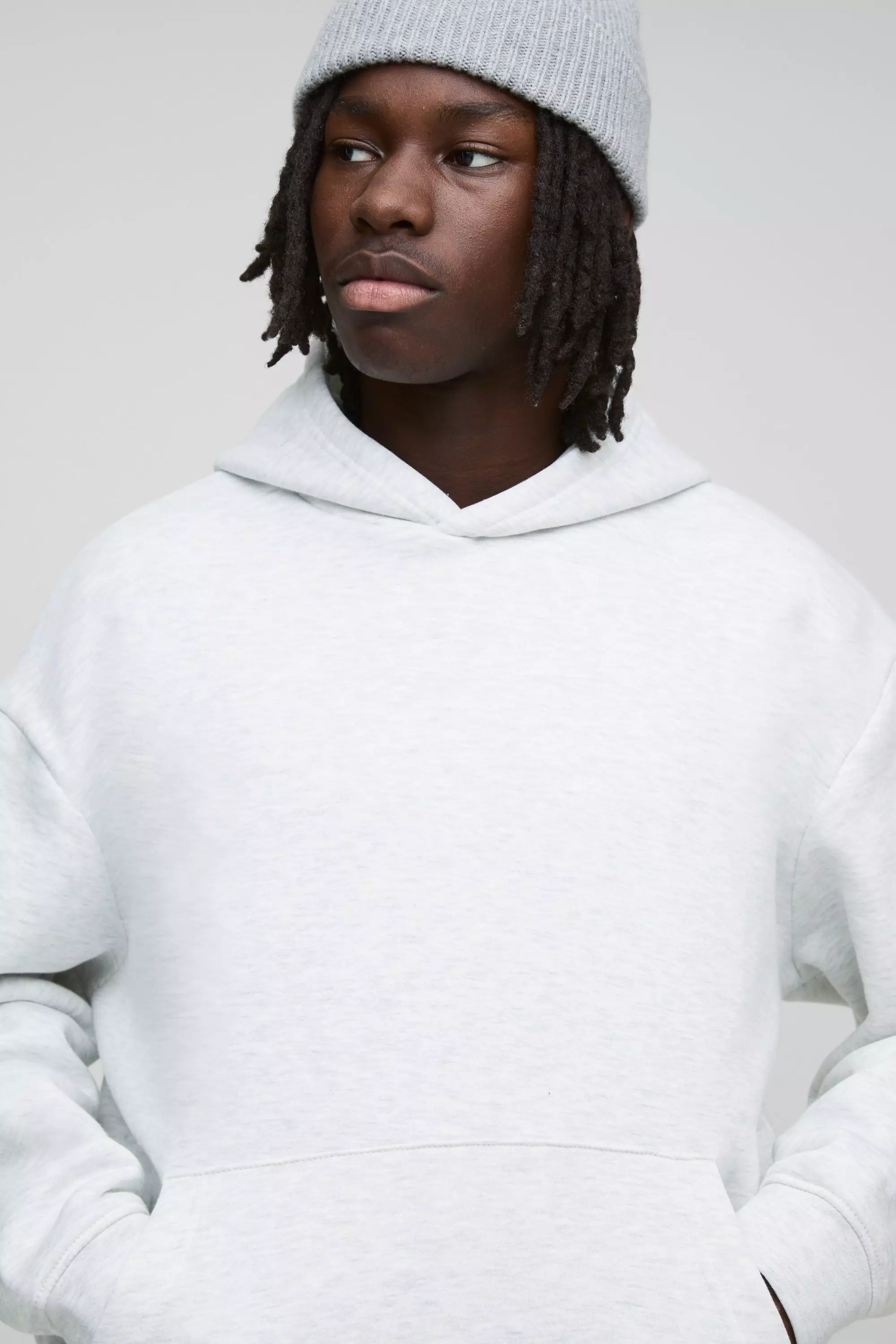 330GSM Basic Oversized Over The Head Hoodie | boohooMAN USA