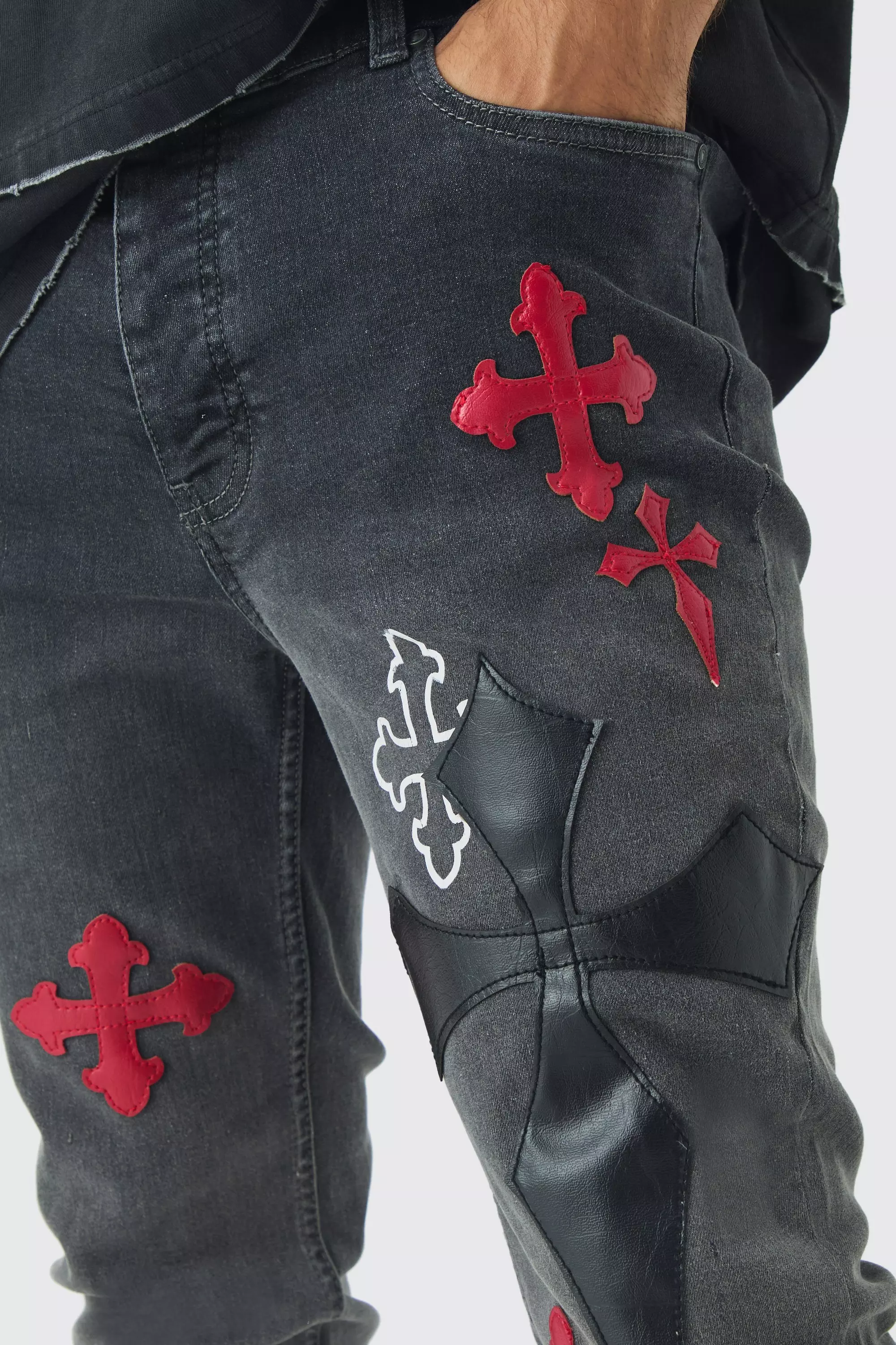m_style Asymmetric Zip MotoX Leather Jacket | PORSCHE SHOP