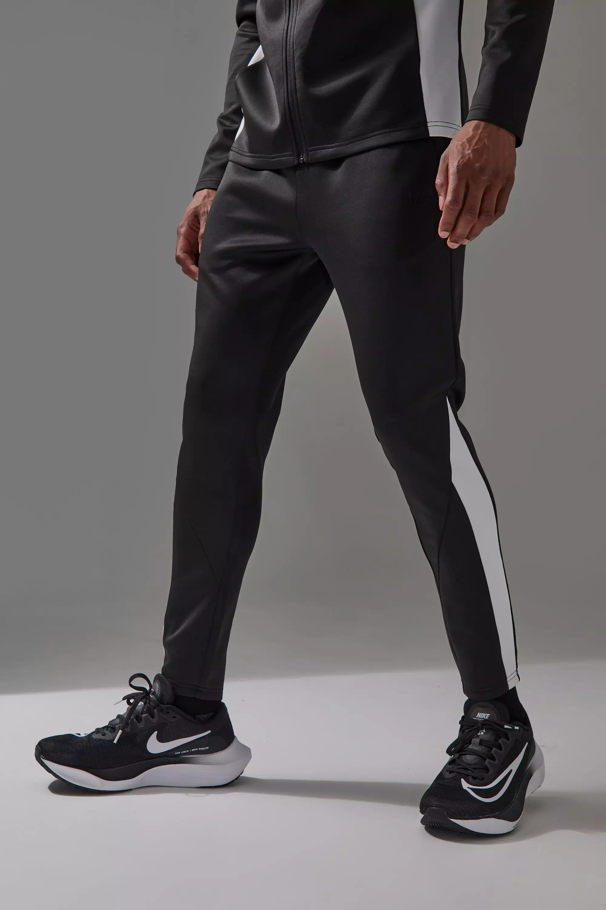 Black Man Active Pro Tapered Skinny Fit Jogger