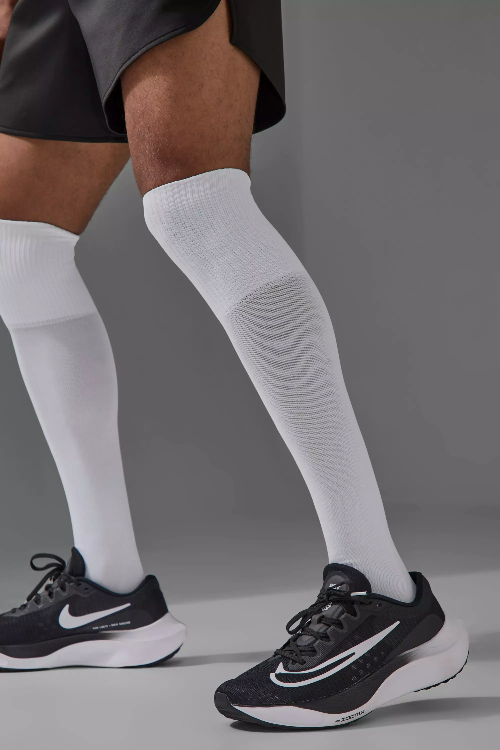 Man Active Football Socks White