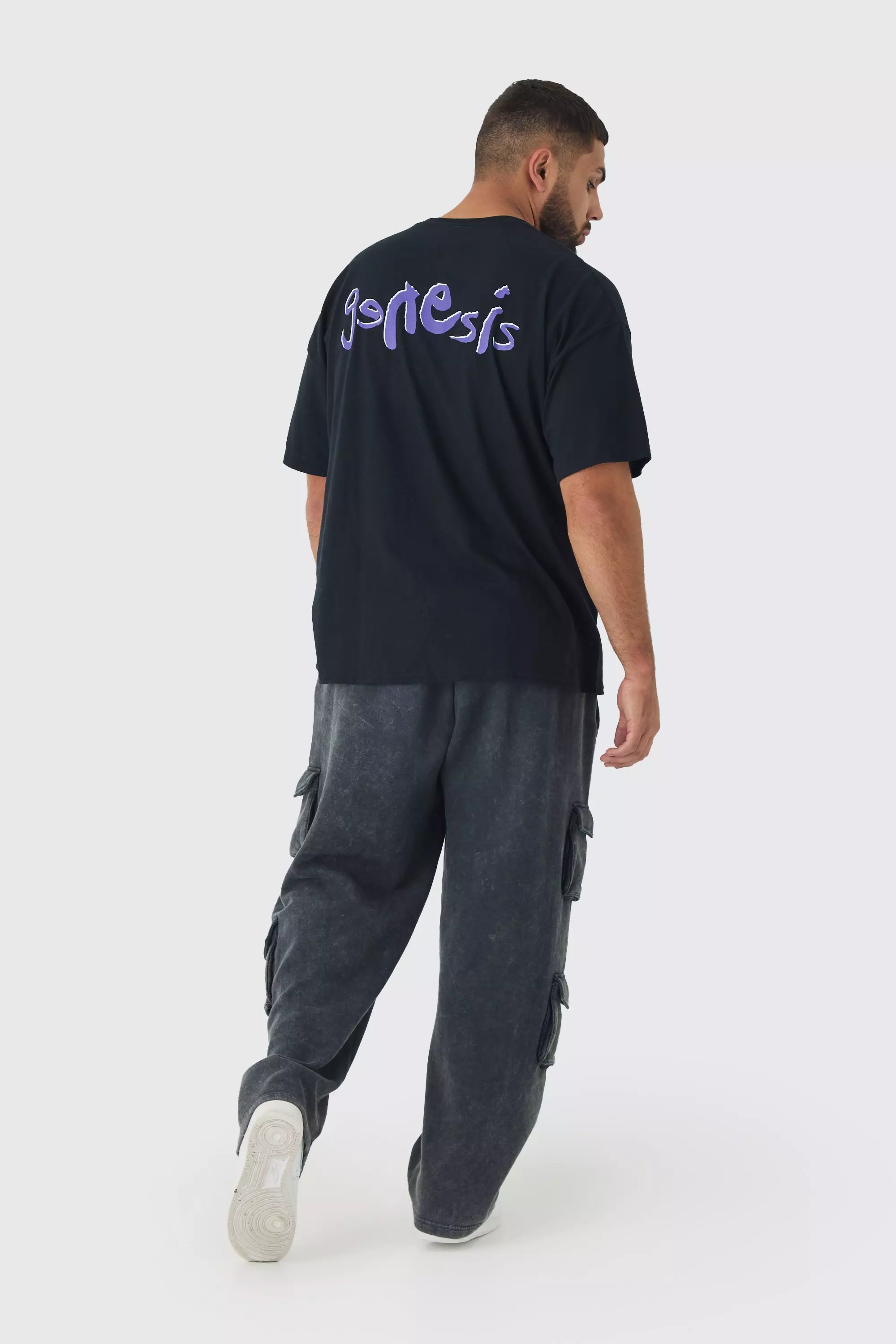 Grande taille - T-shirt à imprimé Genesis, Black autre image