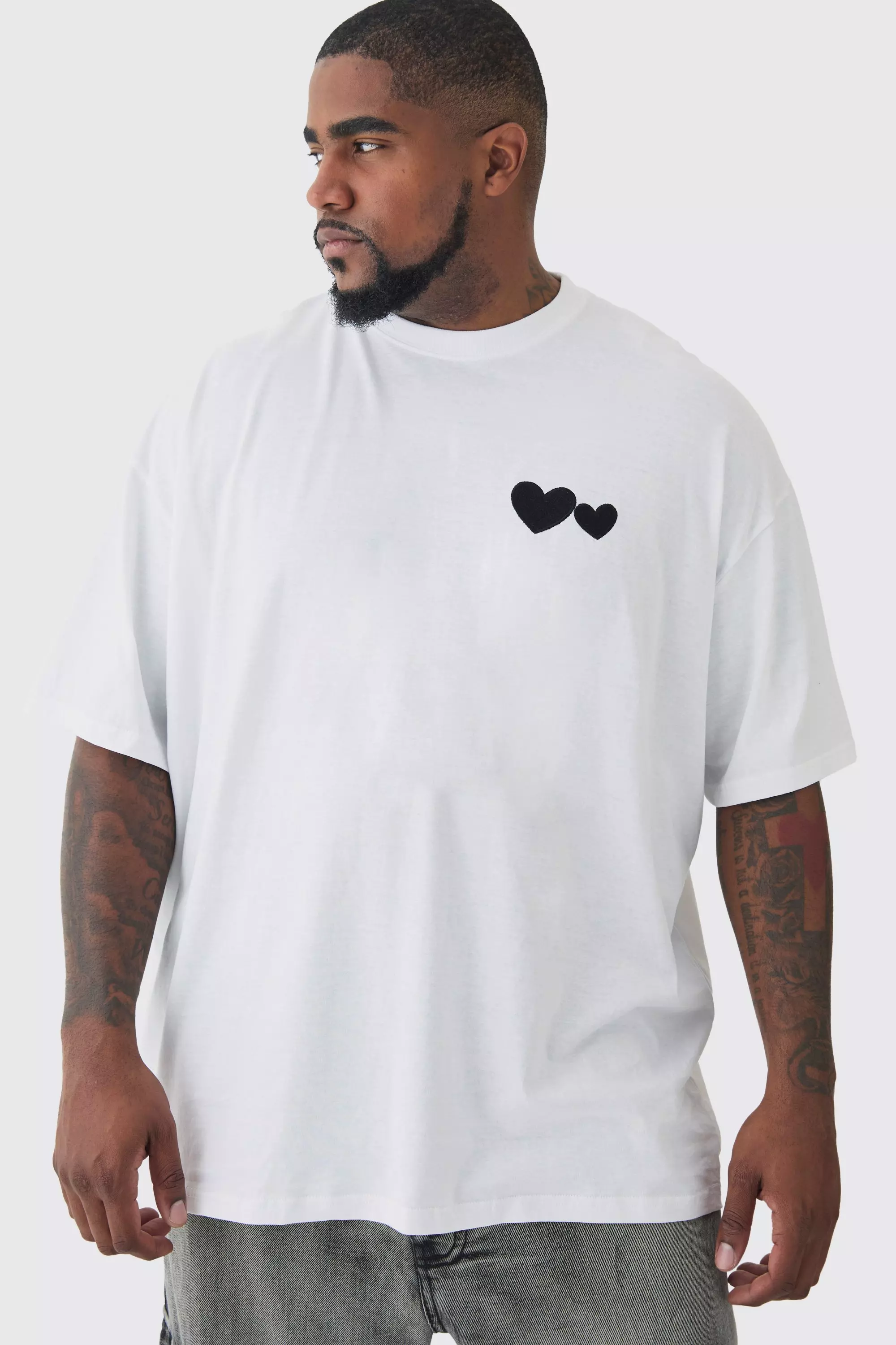Wit t shirt oversized hotsell