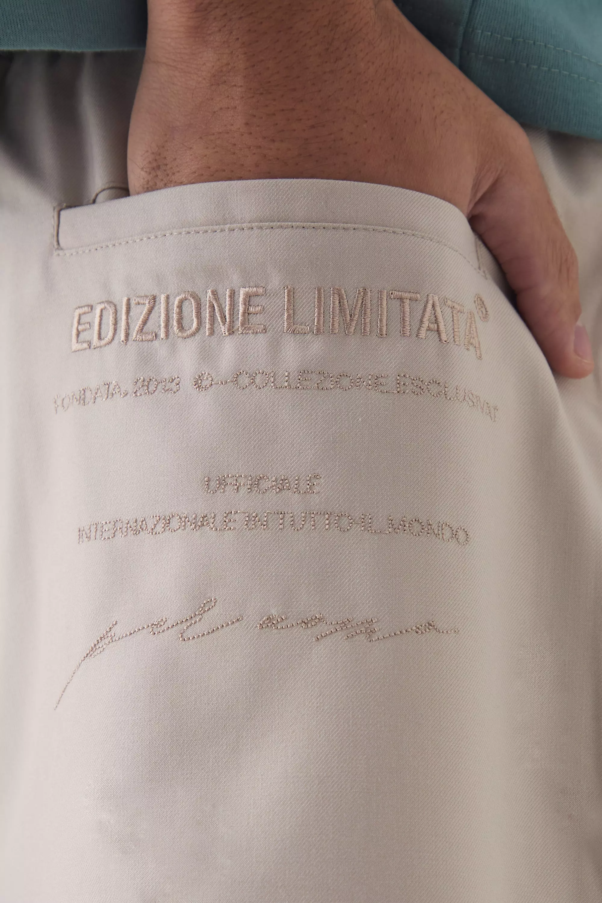 Pantaloni Cargo Smart Dritti Elasticizzati, Stone immagine alternativa