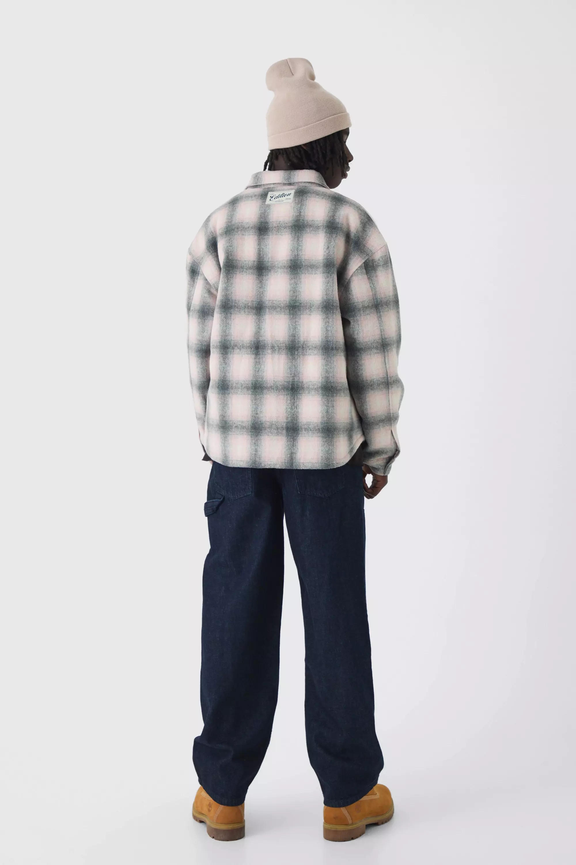 Jean charpentier baggy à double taille, Indigo autre image
