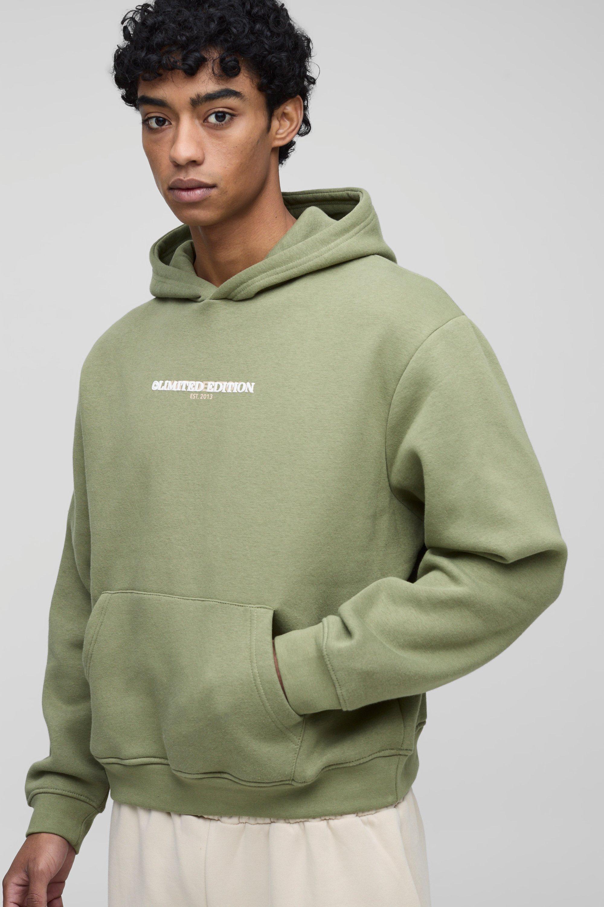 Mens khaki hoodies on sale