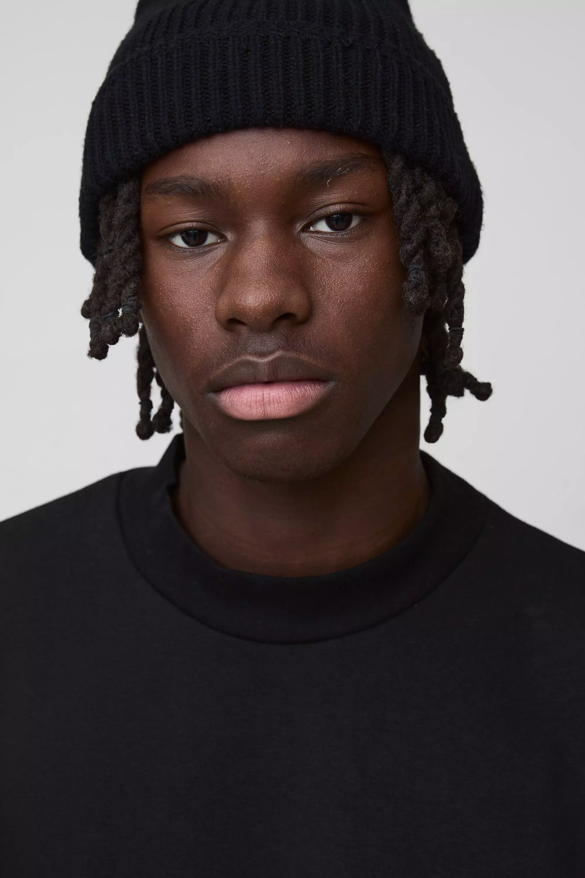 Kastiges Oversize Sweatshirt mit Limited Print, Black alternatives Bild