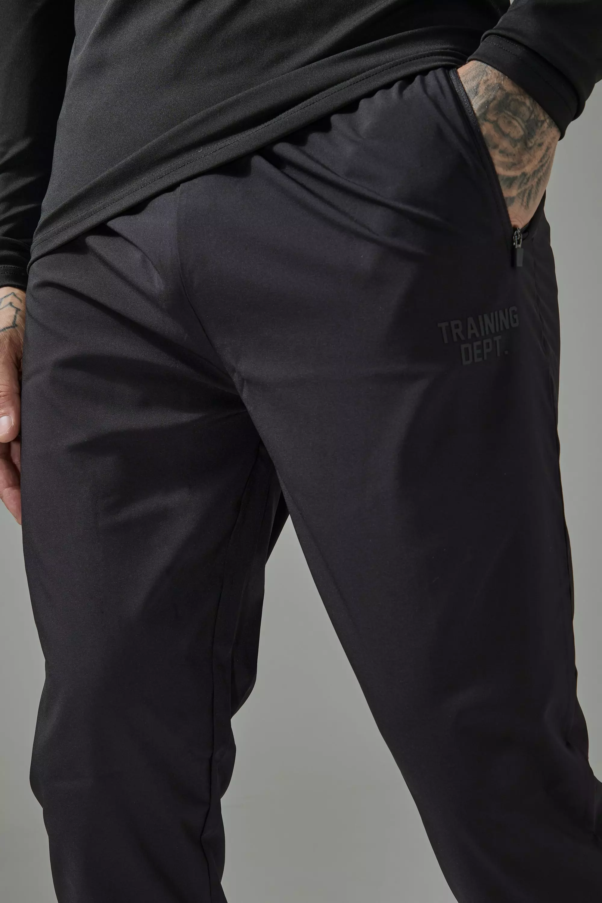 【DISCERNMENT】Hidden Button Maxi Training Sweatpants DISCERNMENT】Hidden Button Maxi Training Sweatpants