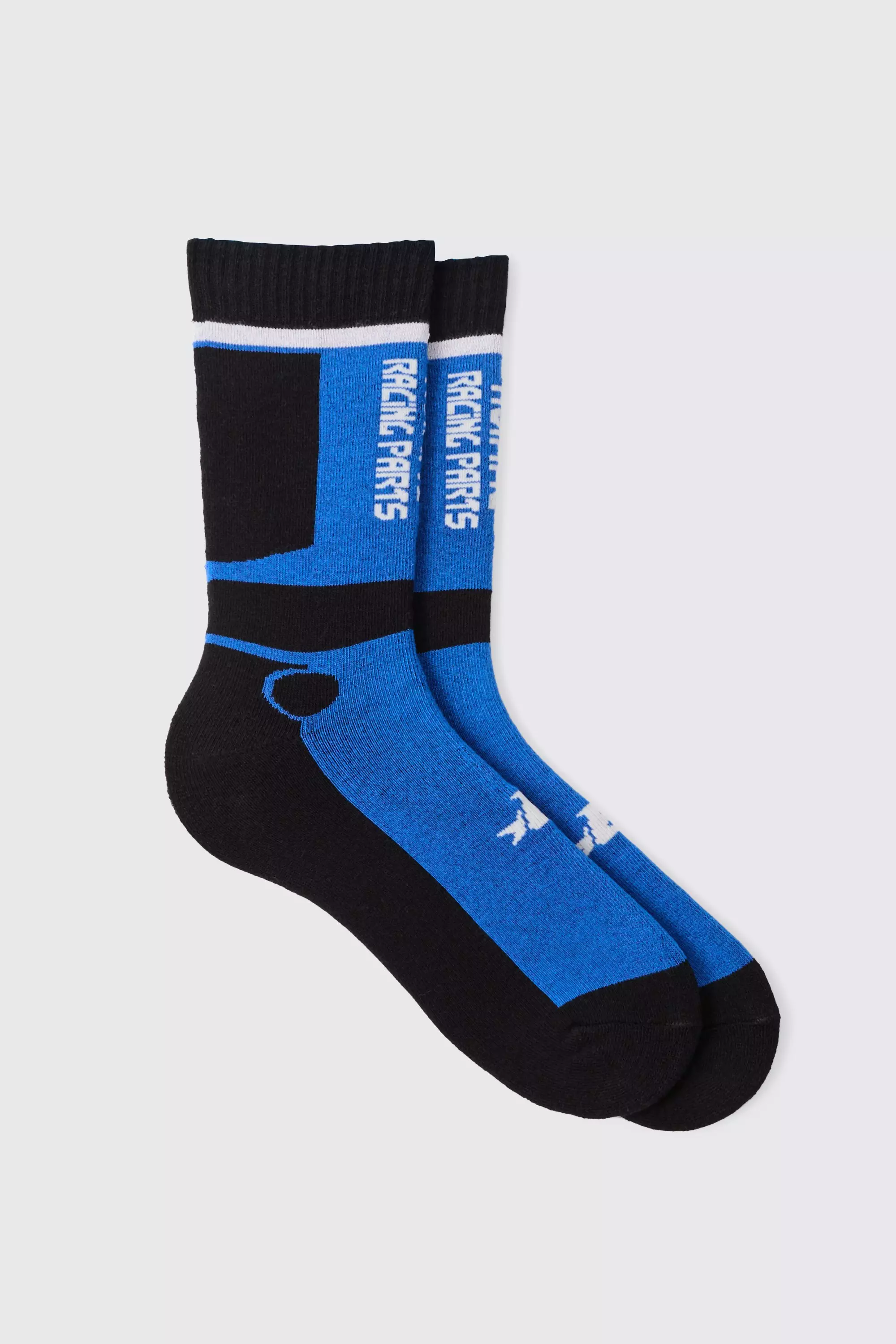 Moto Racing Socks Blue