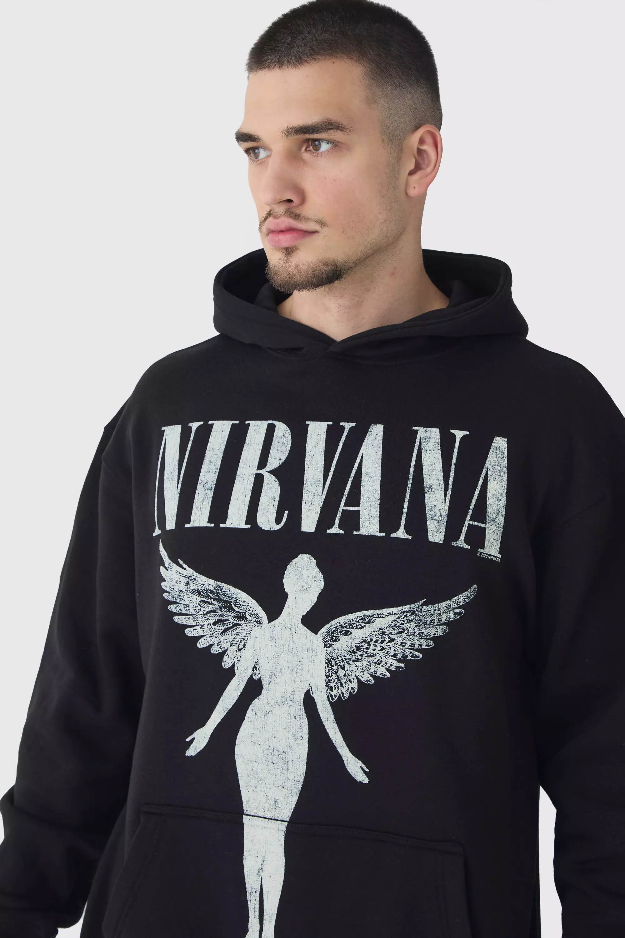 Nirvana pullover hoodie hotsell