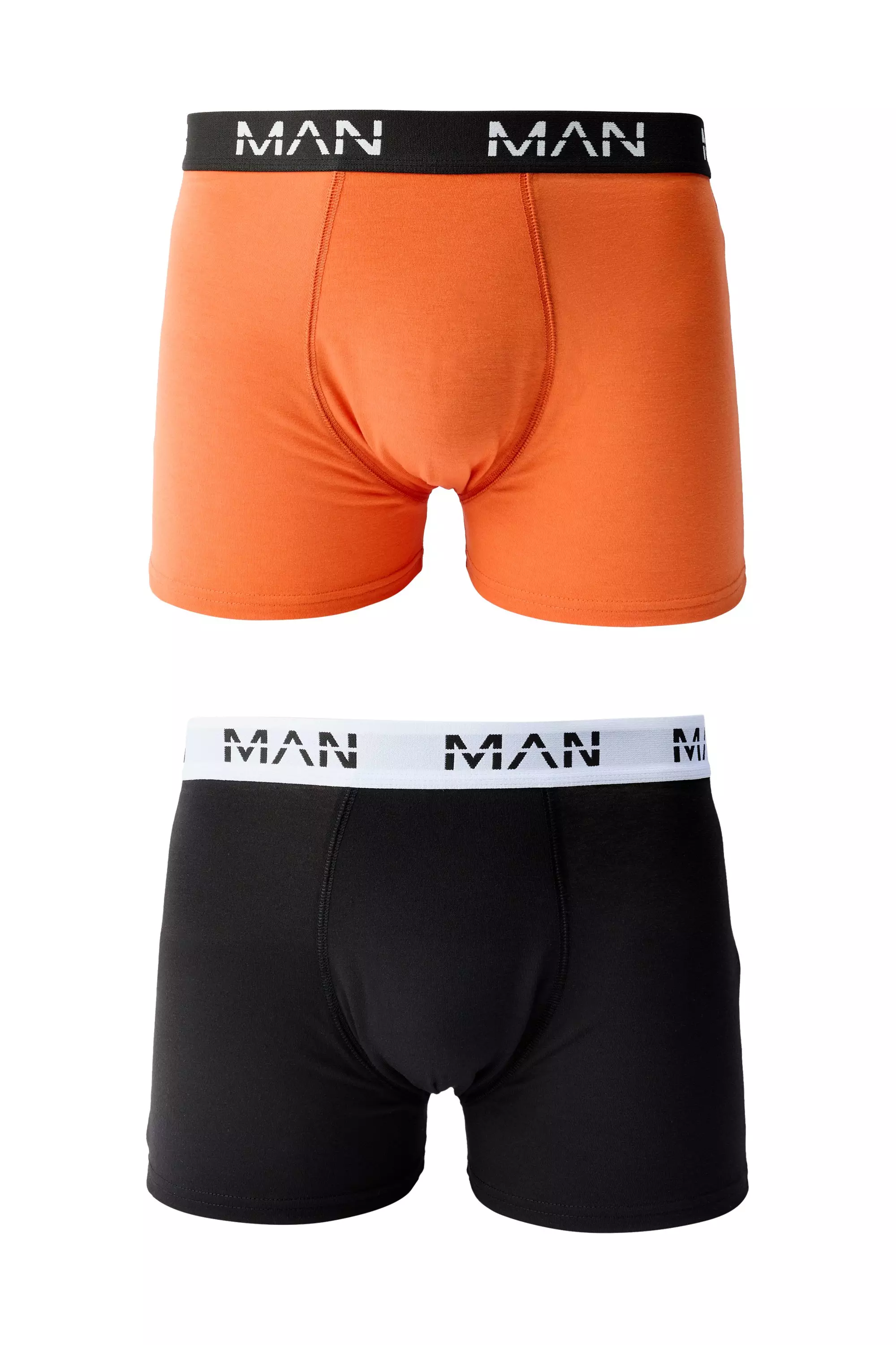 Multi 2 Pack Man Spooky Printed Boxers