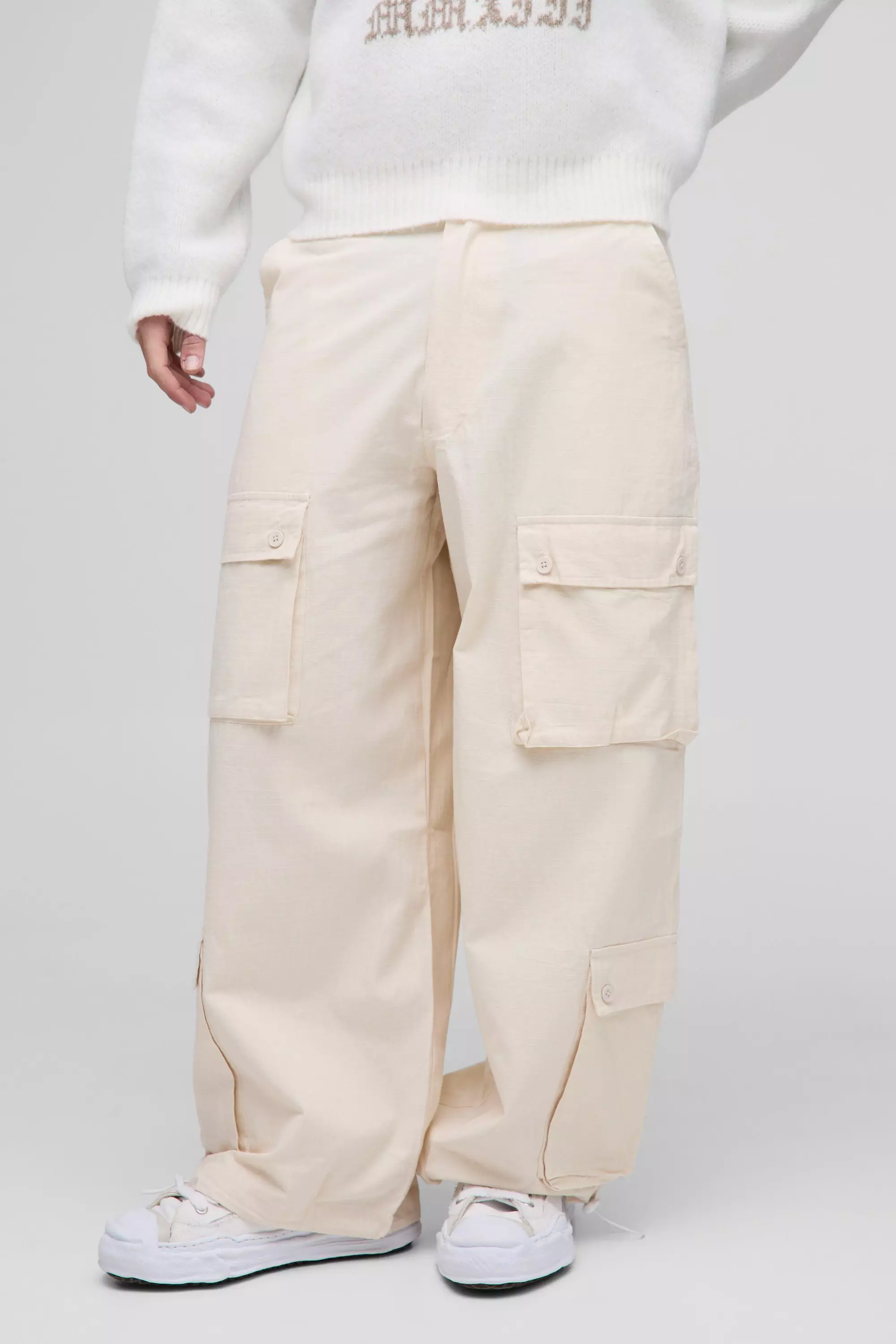 Sand Parachute Ripstop Cargo Trousers alternative image
