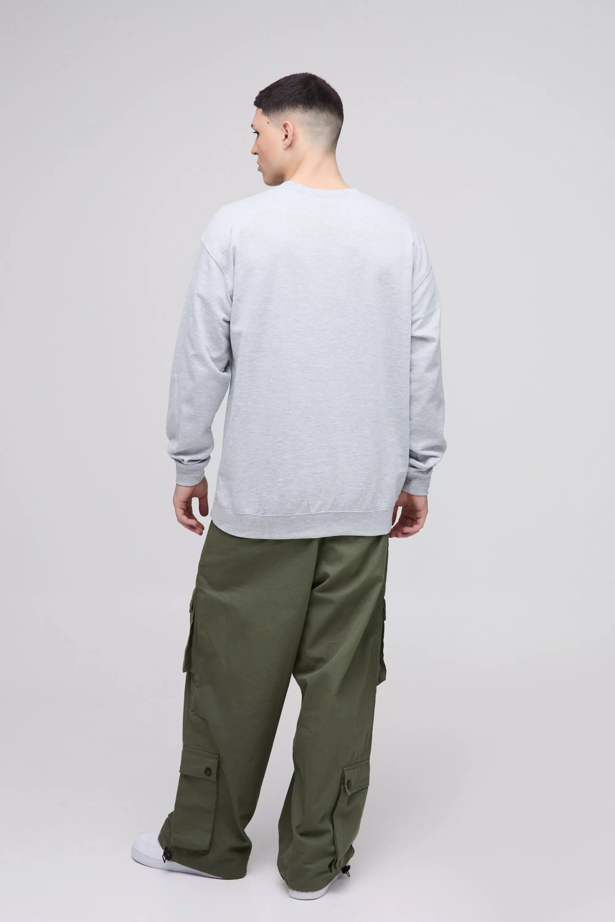 Olive Parachute Ripstop Cargo Pants alternative image