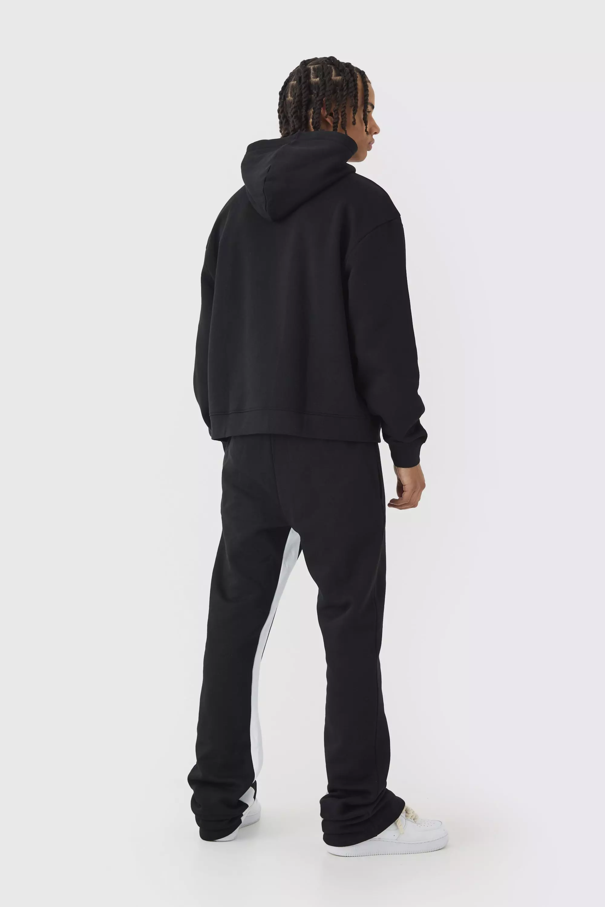 the boldman　 Vneck Heavy Sweat ES2125WB-FRONT_eb950c9e-c9b9-