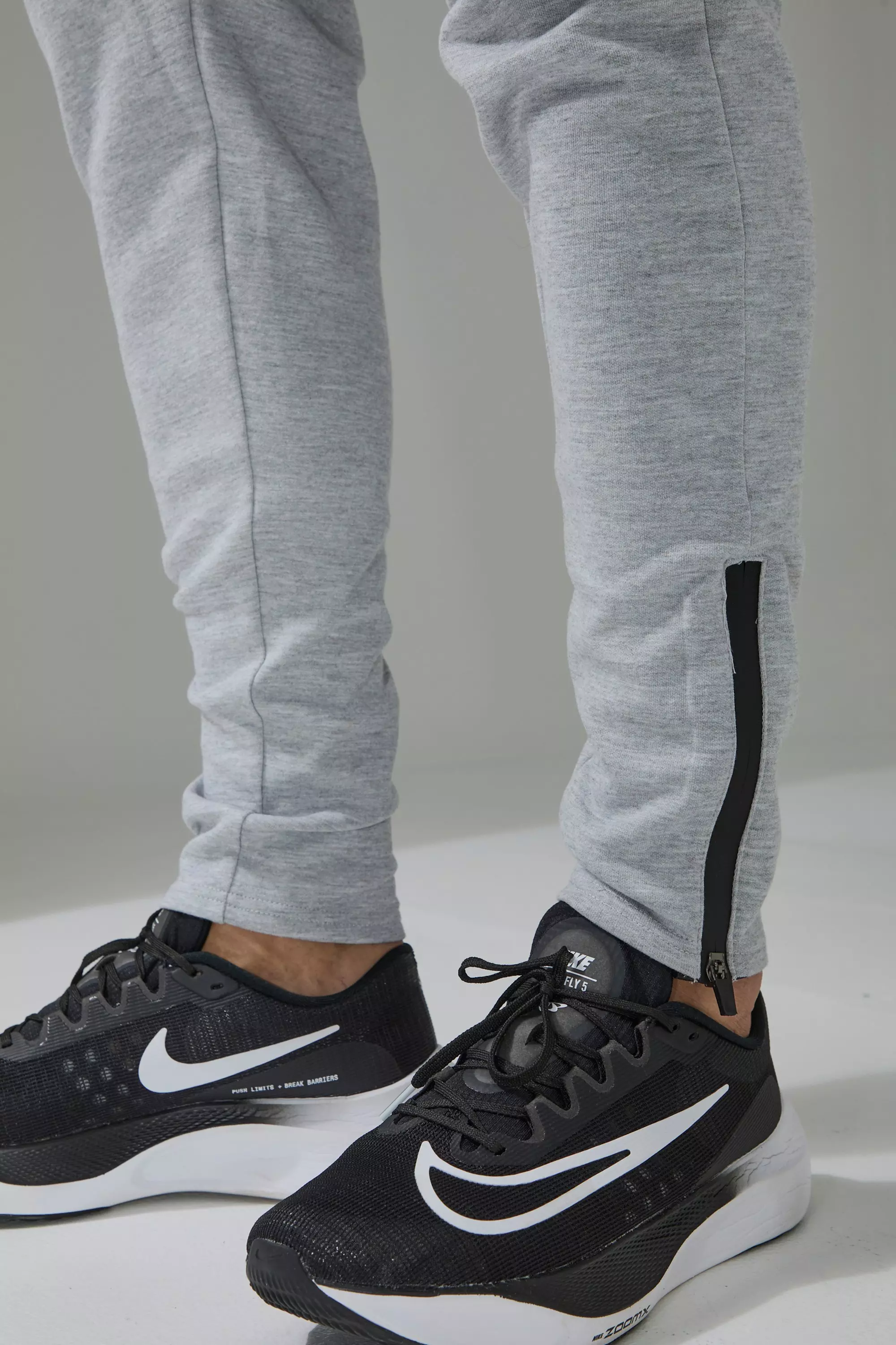 Grey Tall Man Active Pro Fleece Skinny Fit Sweatpants alternative image