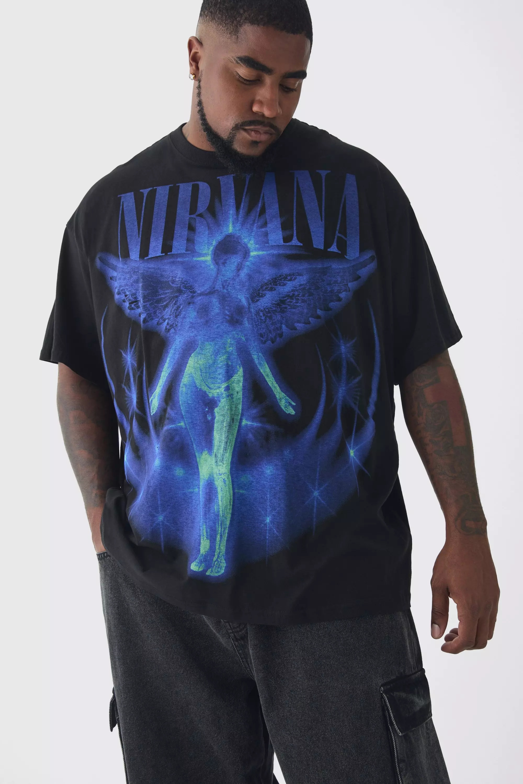 Nirvana oversize shirt best sale