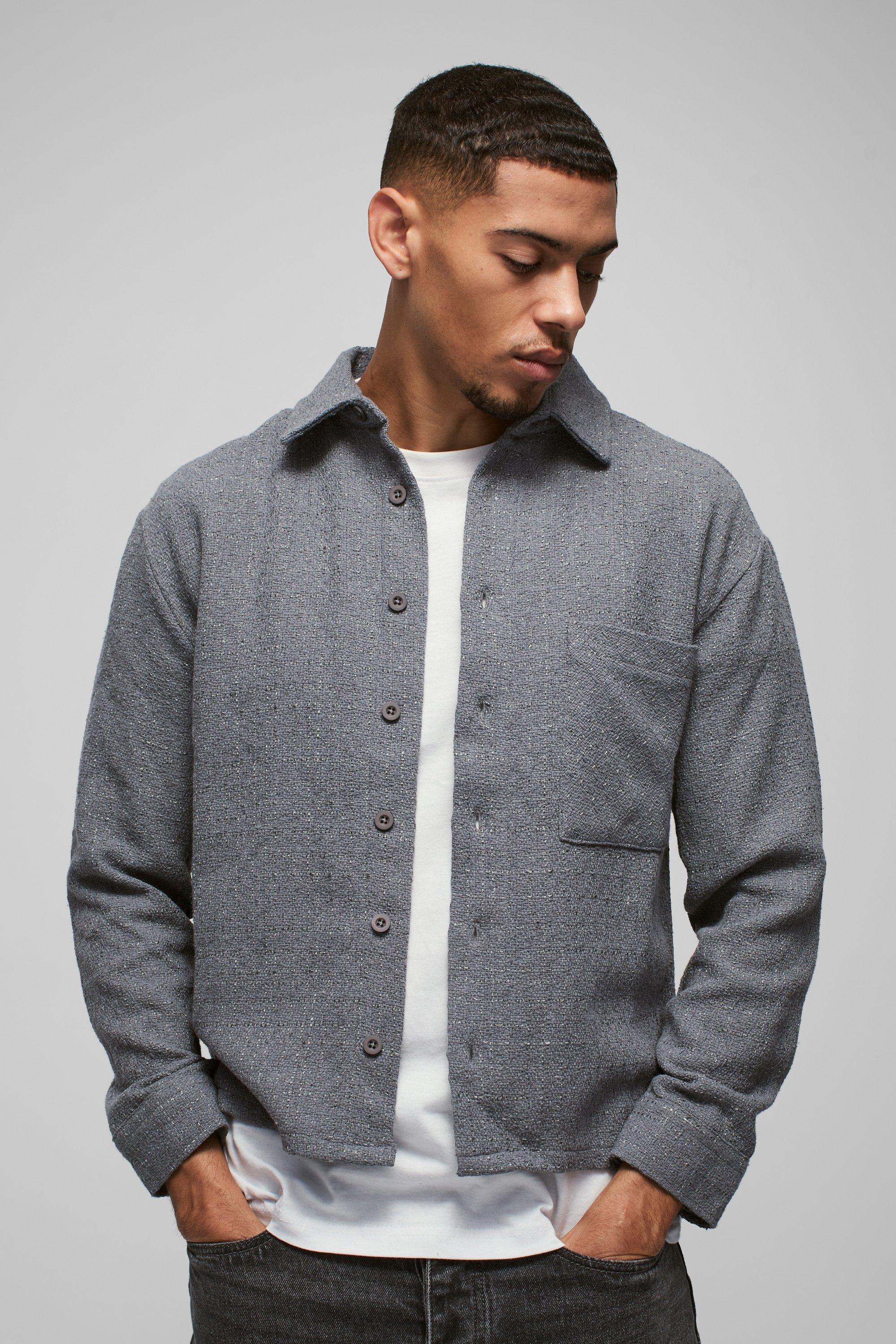 Men's Boucle Jackets | boohooMAN USA